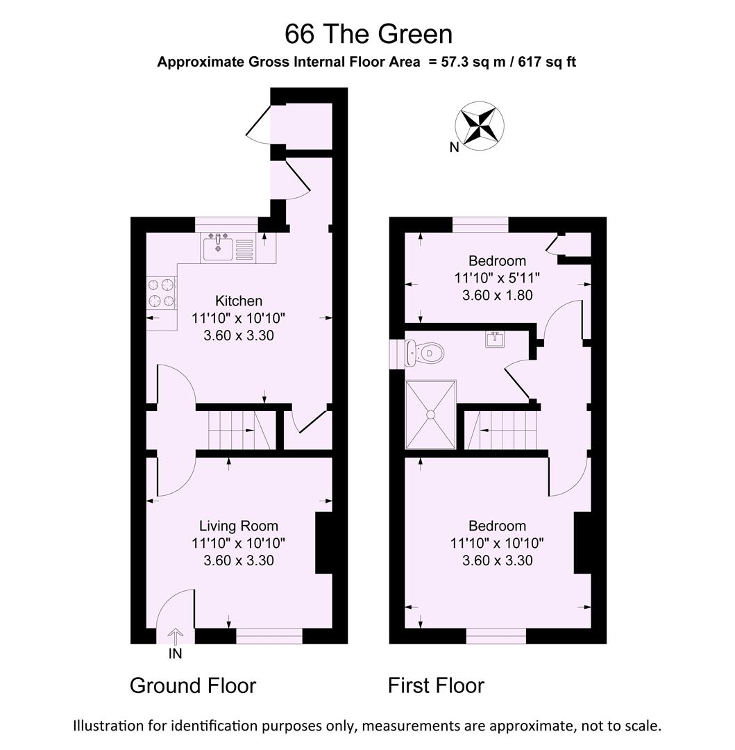 66, The Green, York floorplan