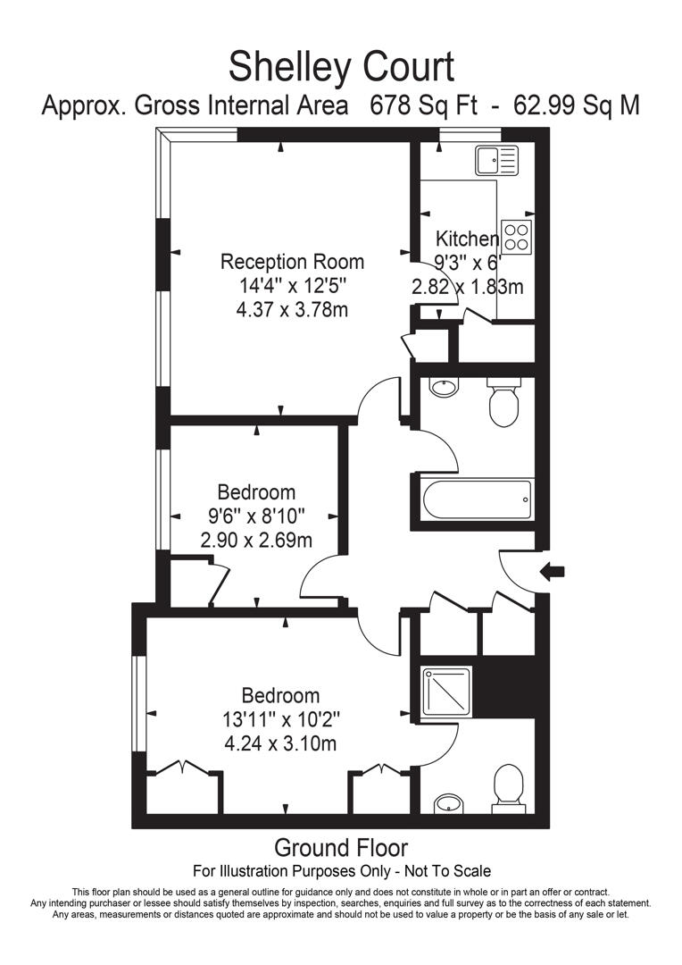 Shelley Court, Wanstead floorplan