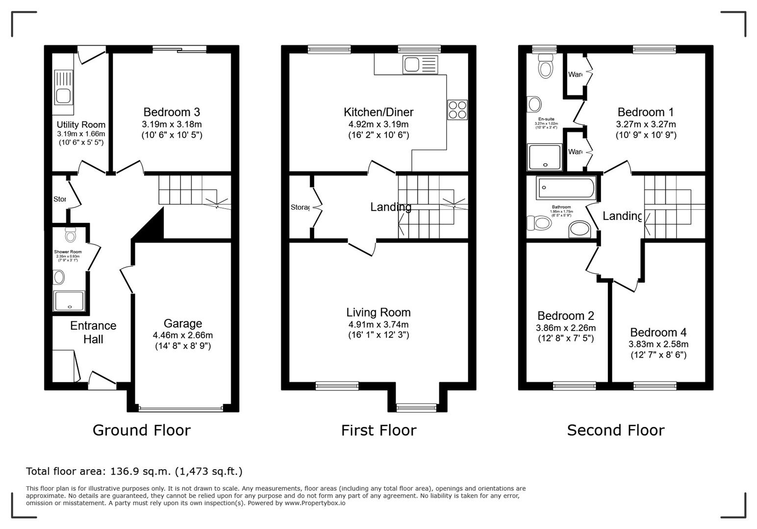 Bullrushes Close, Stoke-On-Trent floorplan