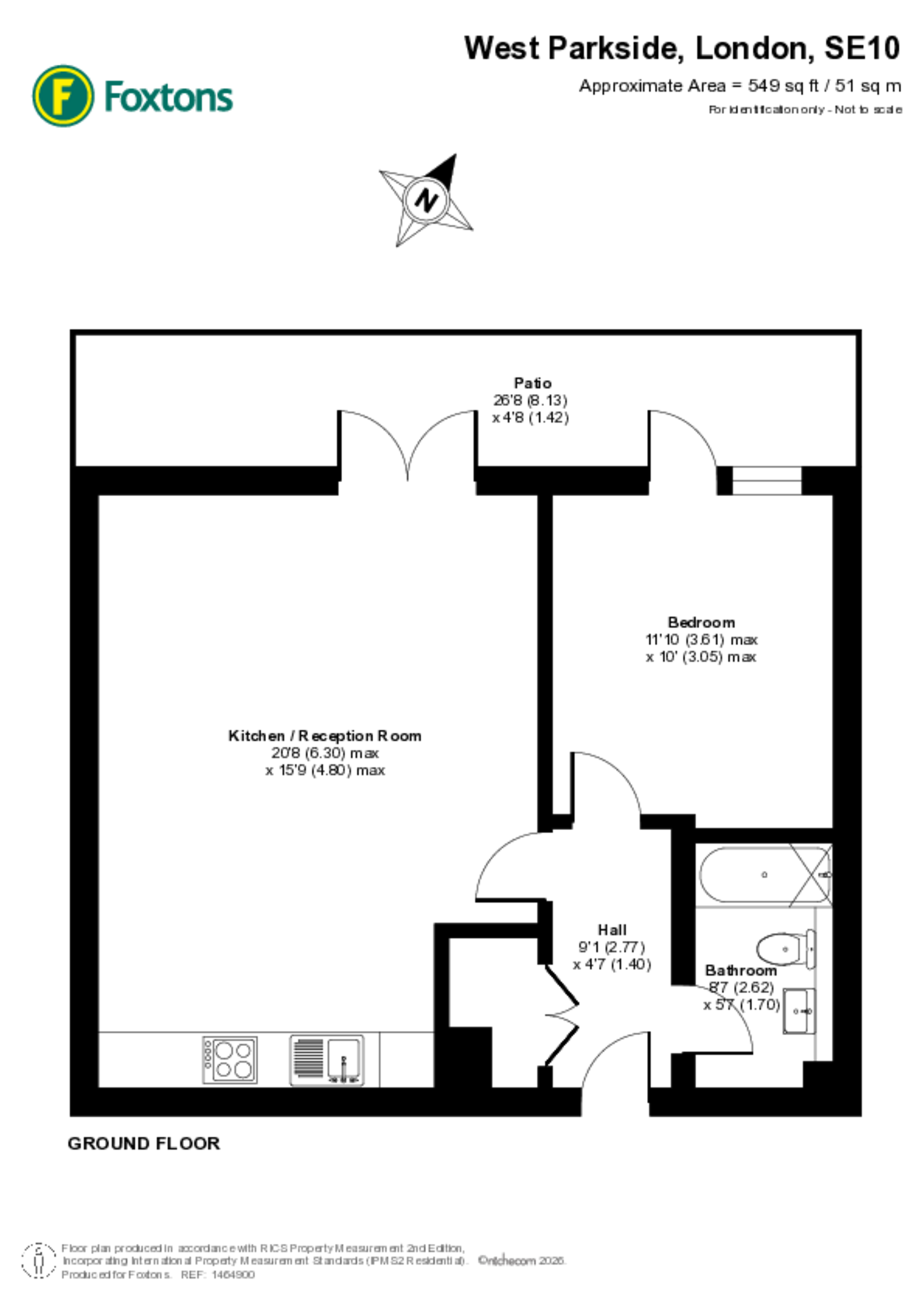 West Parkside, Greenwich Millennium Village floorplan