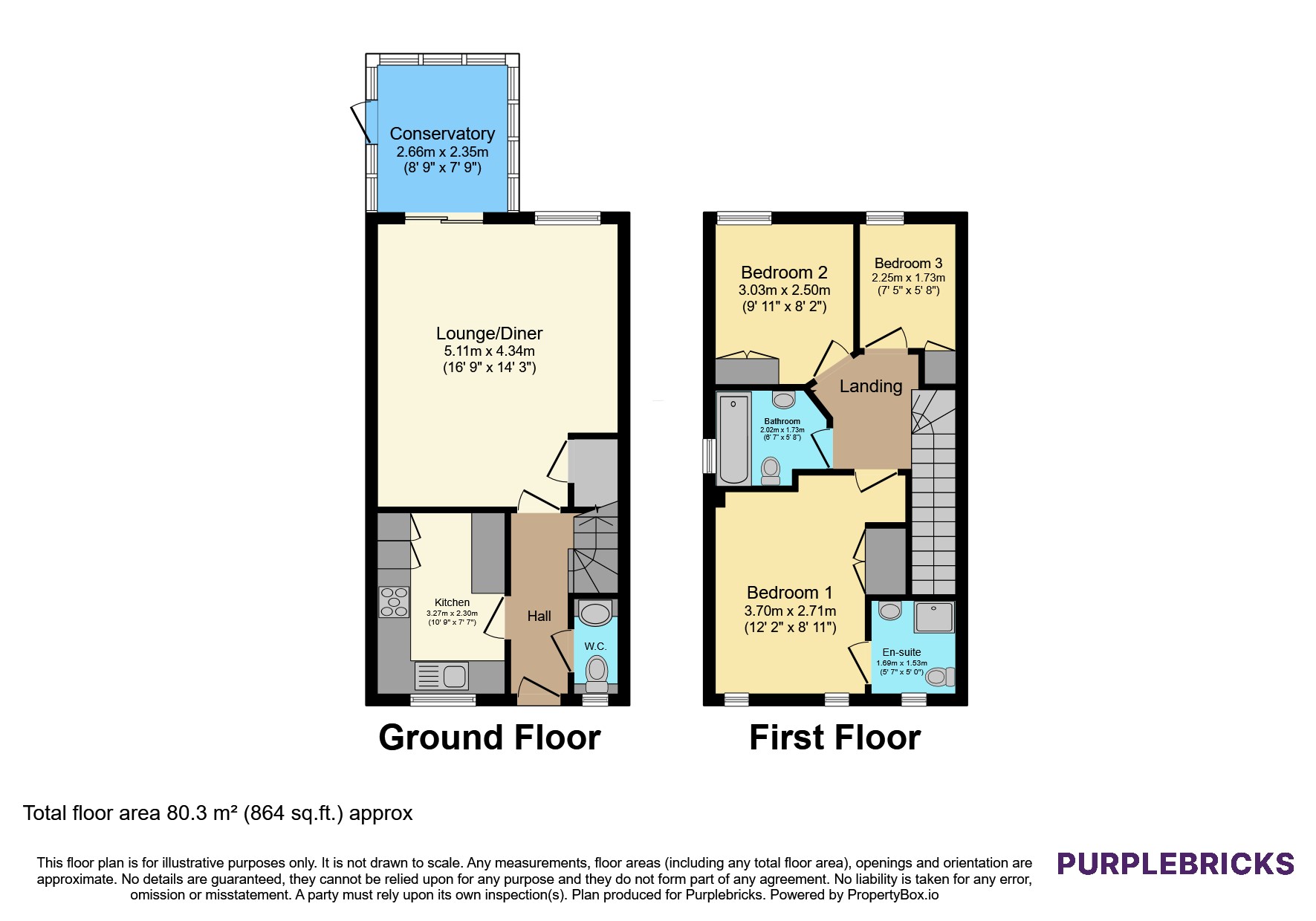 5, Orchid Close, Sheerness floorplan