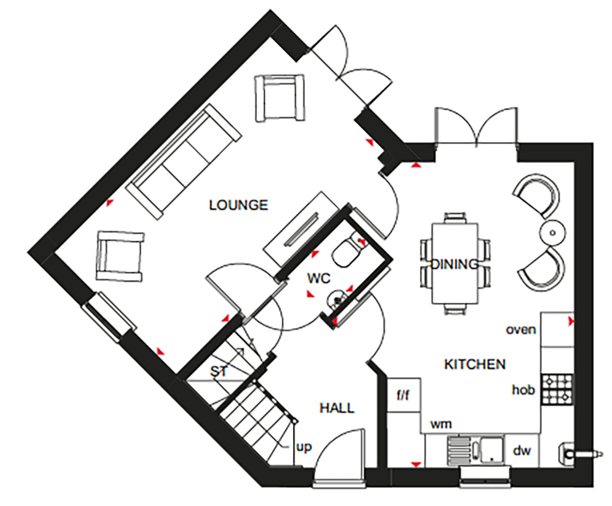 H8553414, Dowling Road, Uttoxeter floorplan