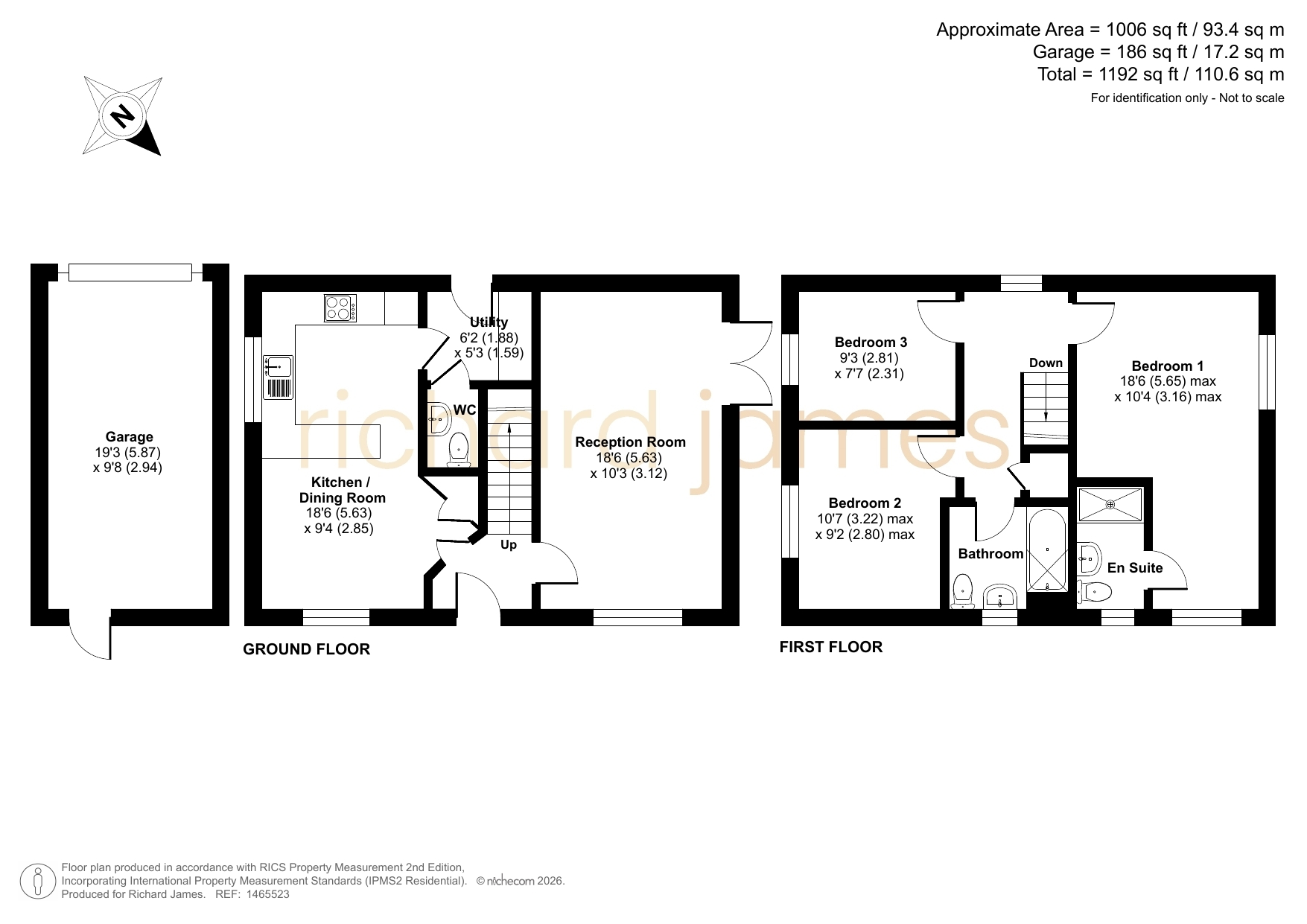 17, Lucknam Crescent, Swindon floorplan