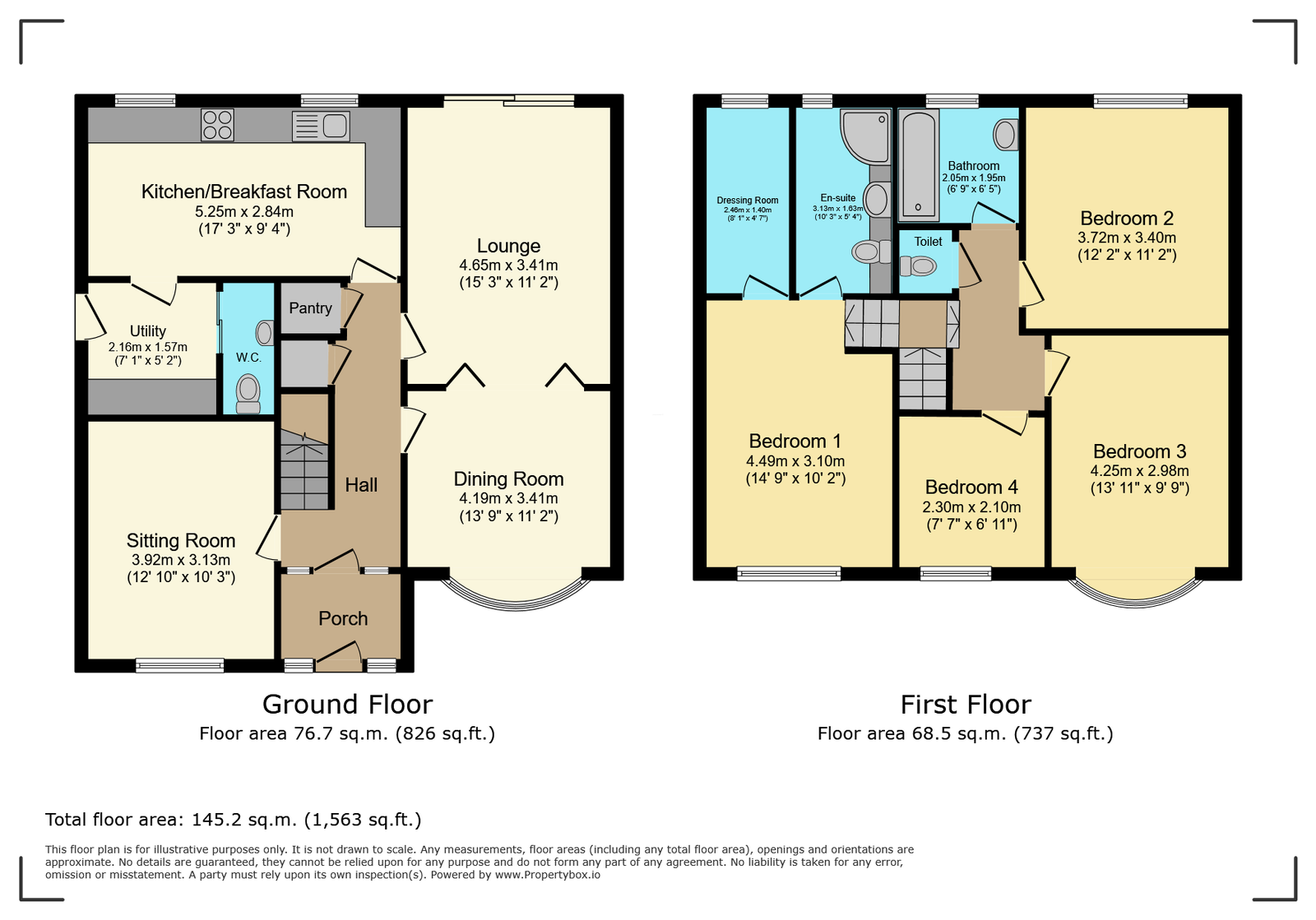 50, Oakfield Avenue, Leicester floorplan