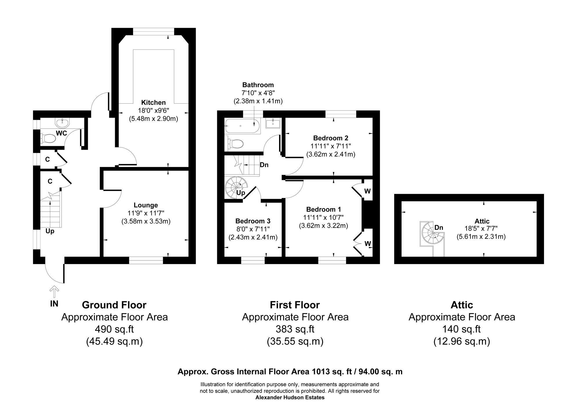 8 Killingworth Avenue, Newcastle Upon Tyne floorplan