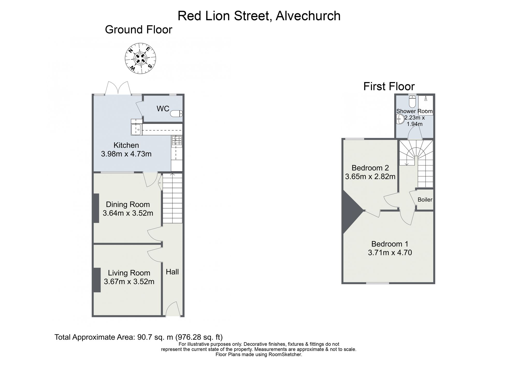 10 Red Lion Street, Birmingham floorplan
