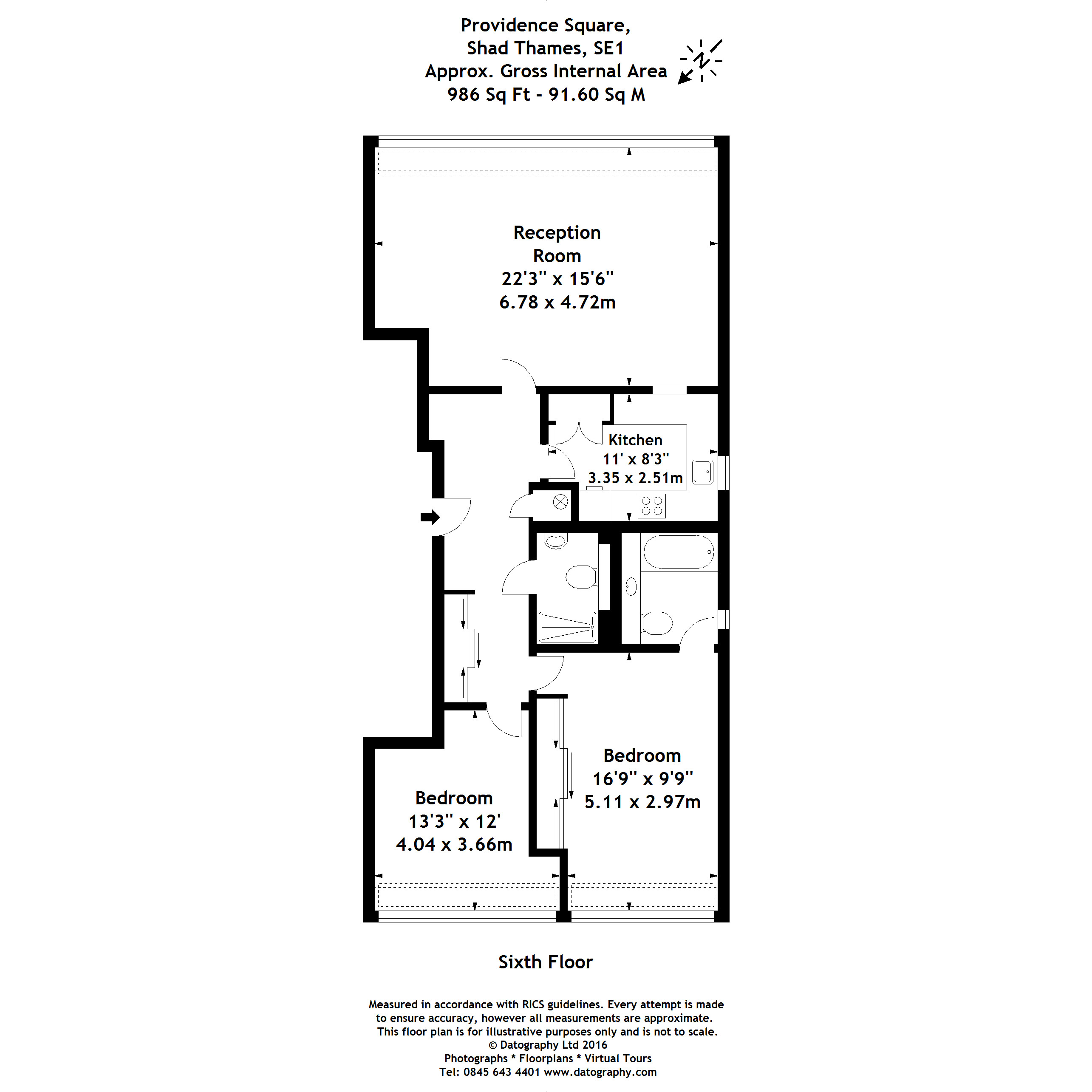 2 Bedrooms Flat to rent in Providence Square, Shad Thames, London SE1