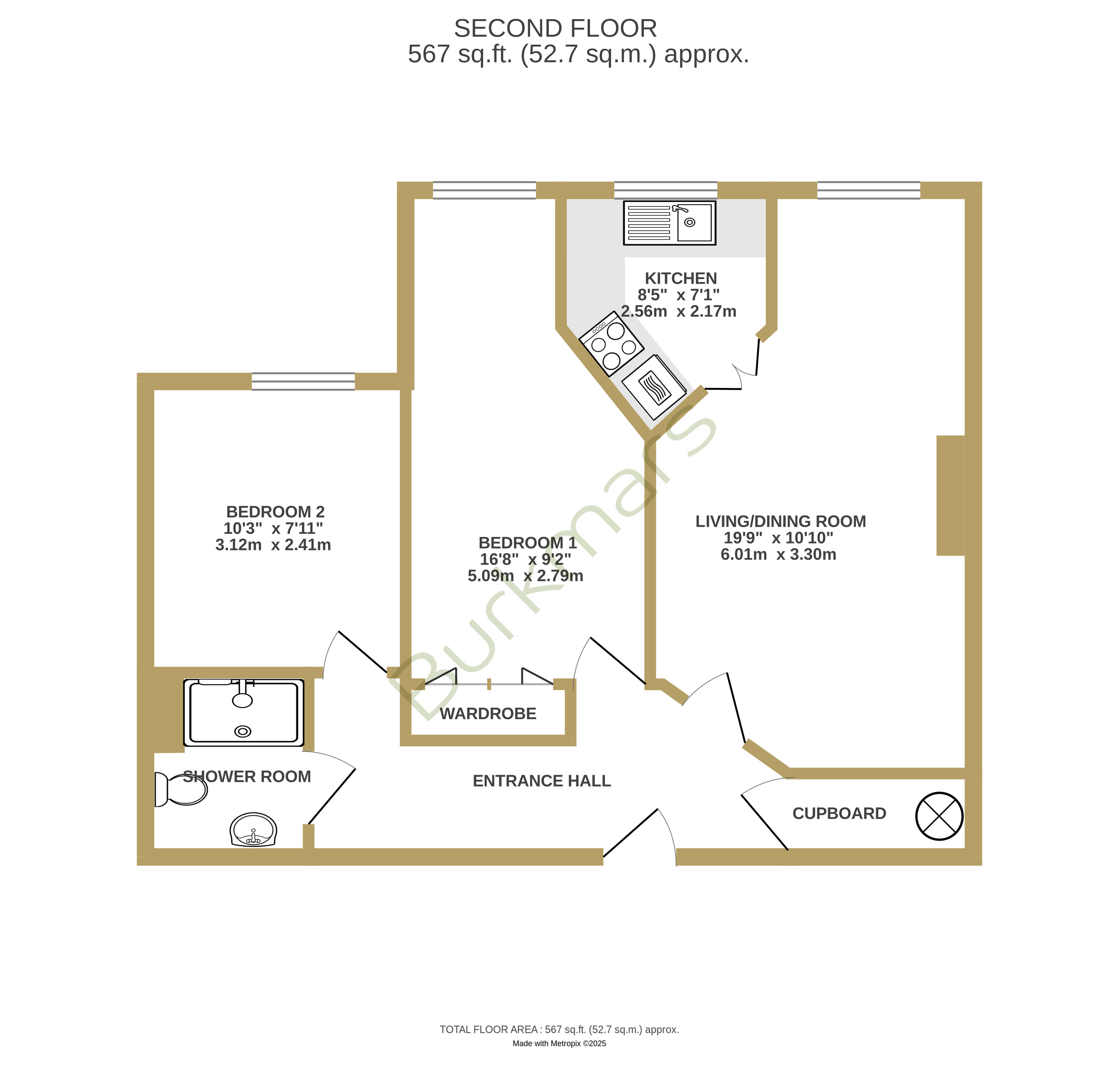 37 Bucklers Court,, Anchorage Way, Hampshire floorplan
