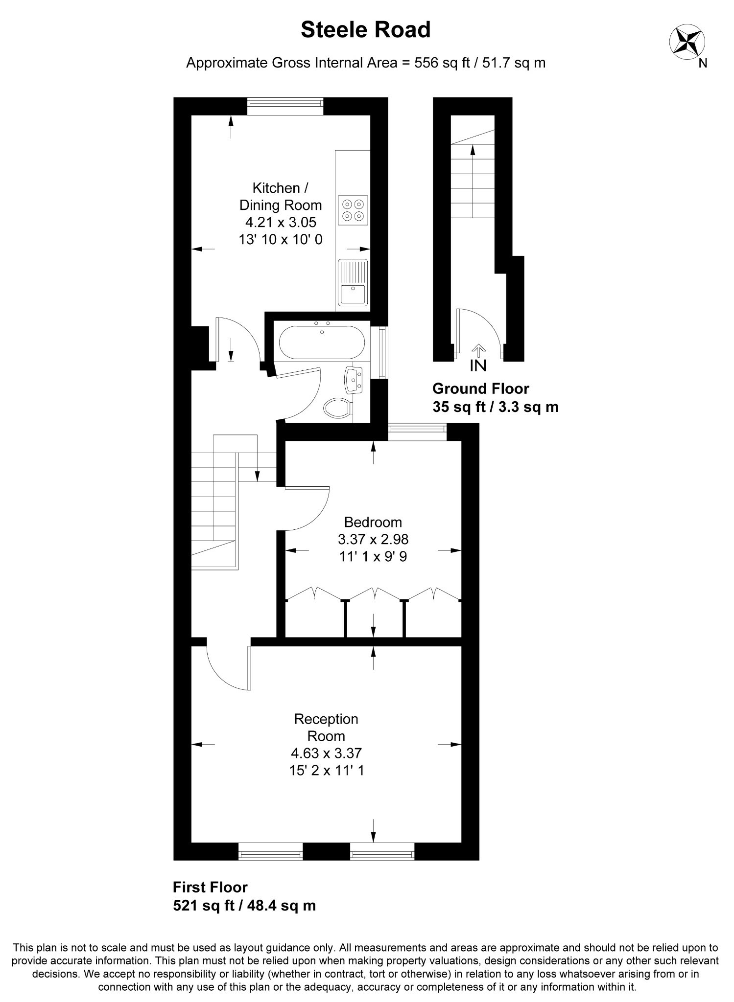 Steele Road, London E11, 1 bedroom flat to rent 61749588 PrimeLocation