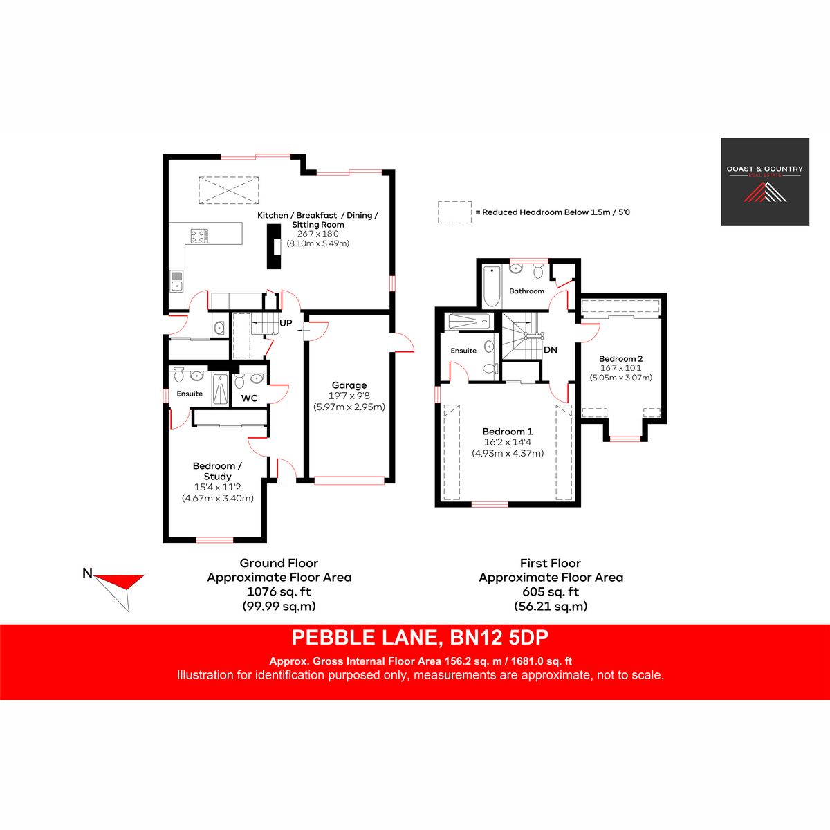 2, Pebble Lane, Ferring floorplan