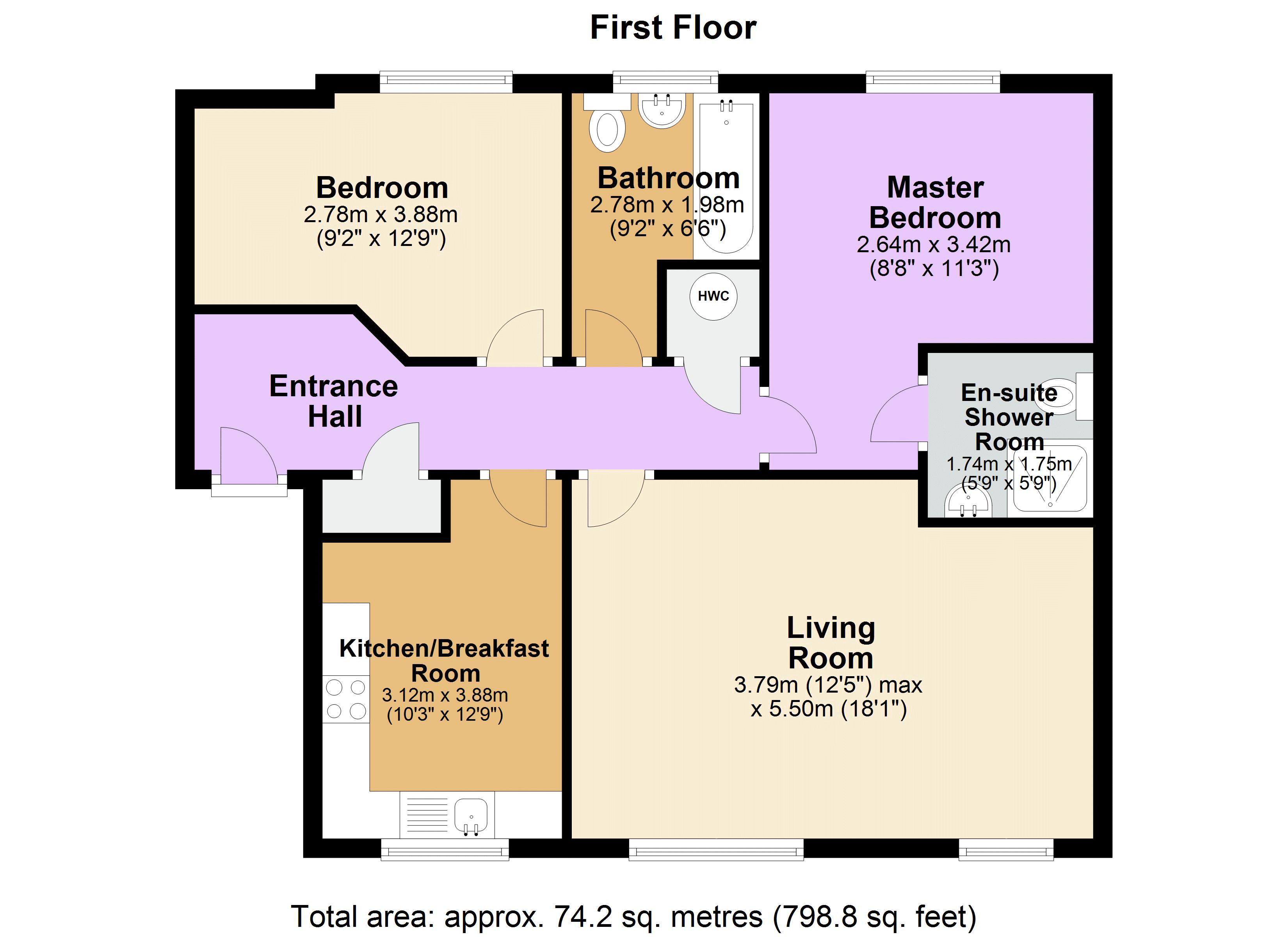 Highbridge Quay, Highbridge TA9, 2 bedroom flat to rent 63033510 PrimeLocation