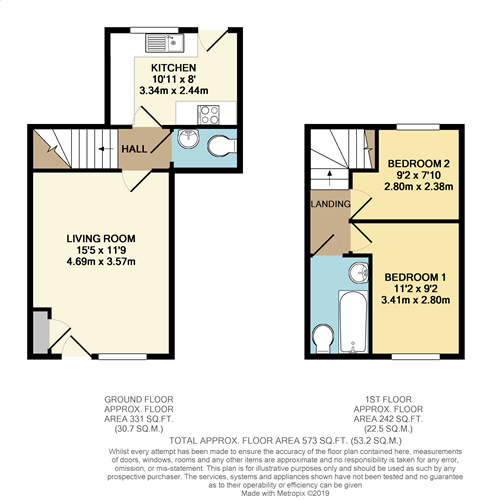 2 Bedrooms Terraced house to rent in Westbury Leigh, Westbury BA13