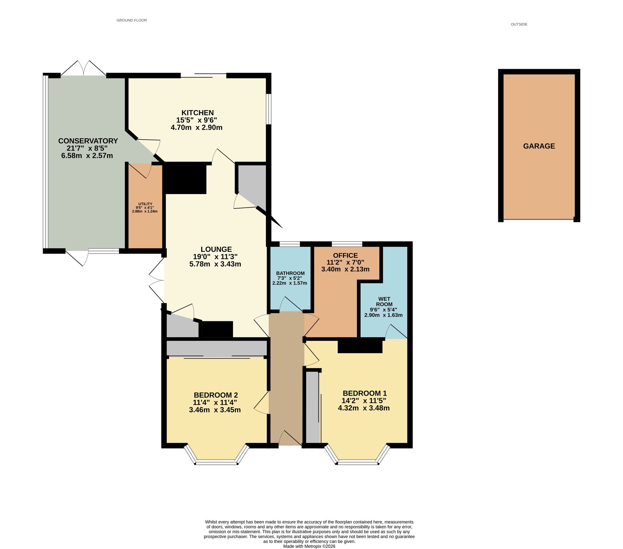 468 Bursledon Road, Southampton floorplan