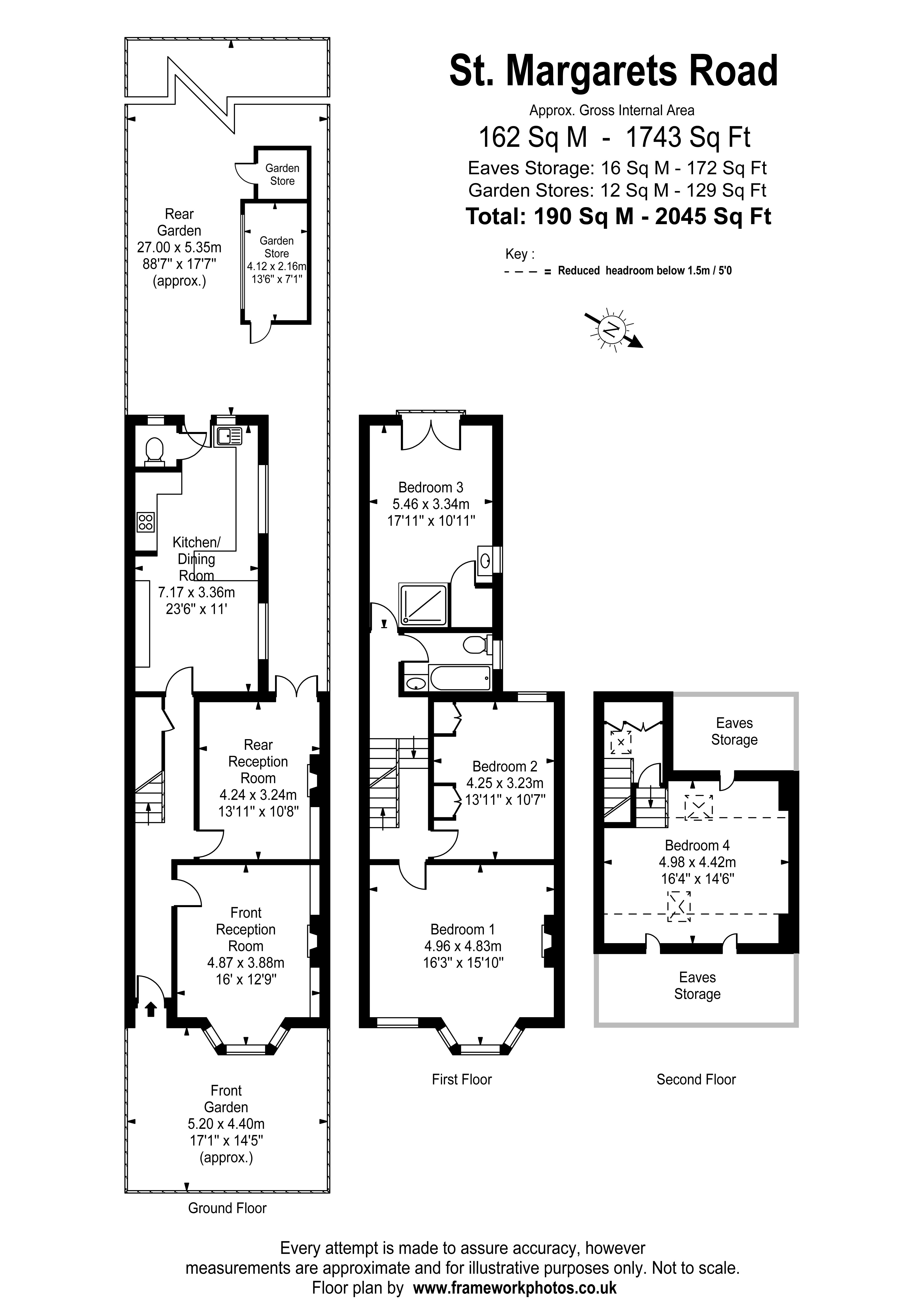 4 Bedrooms Terraced house for sale in St. Margarets Road, St Margarets, Twickenham TW1