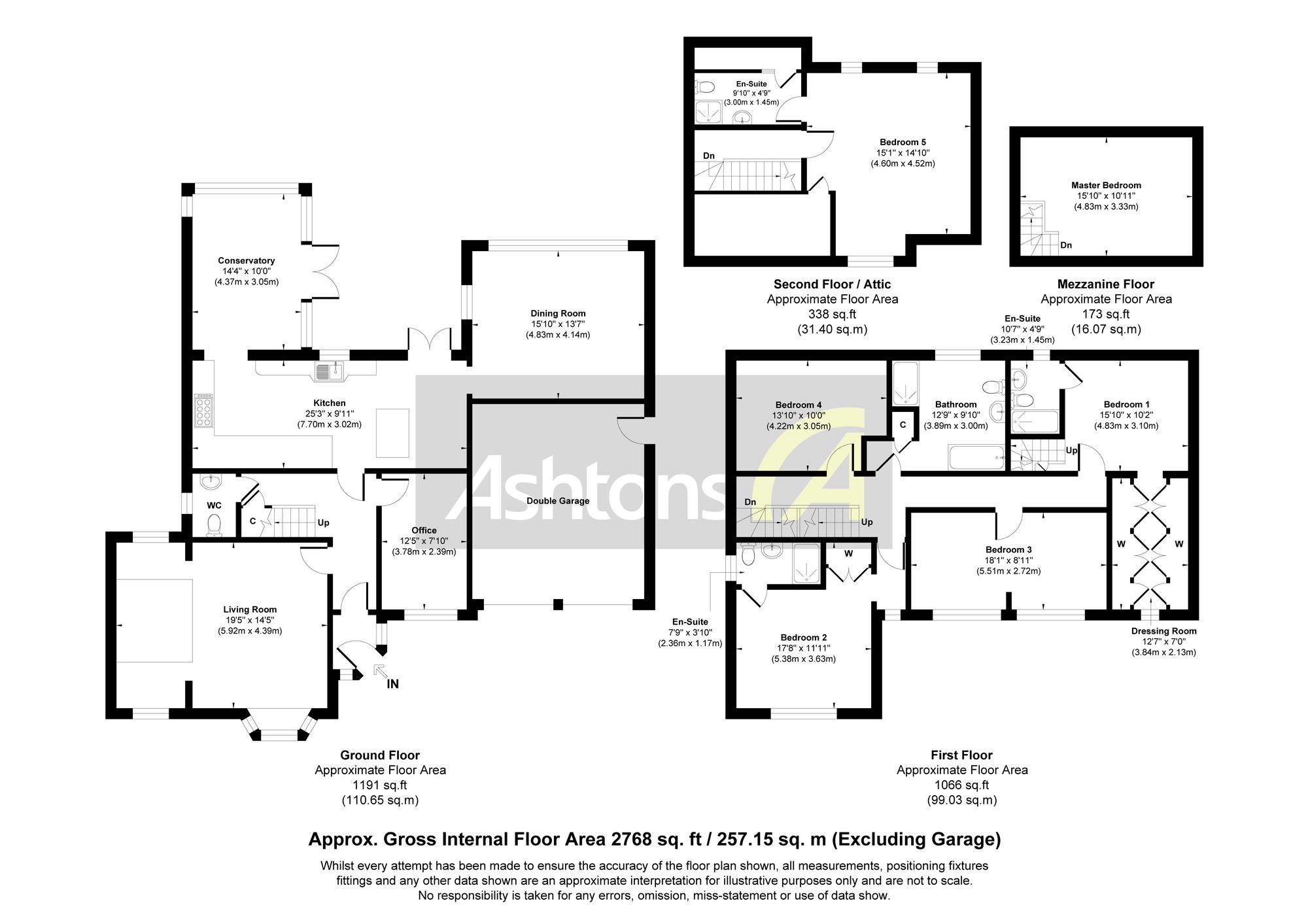 18 Fox Bank Close, Widnes floorplan