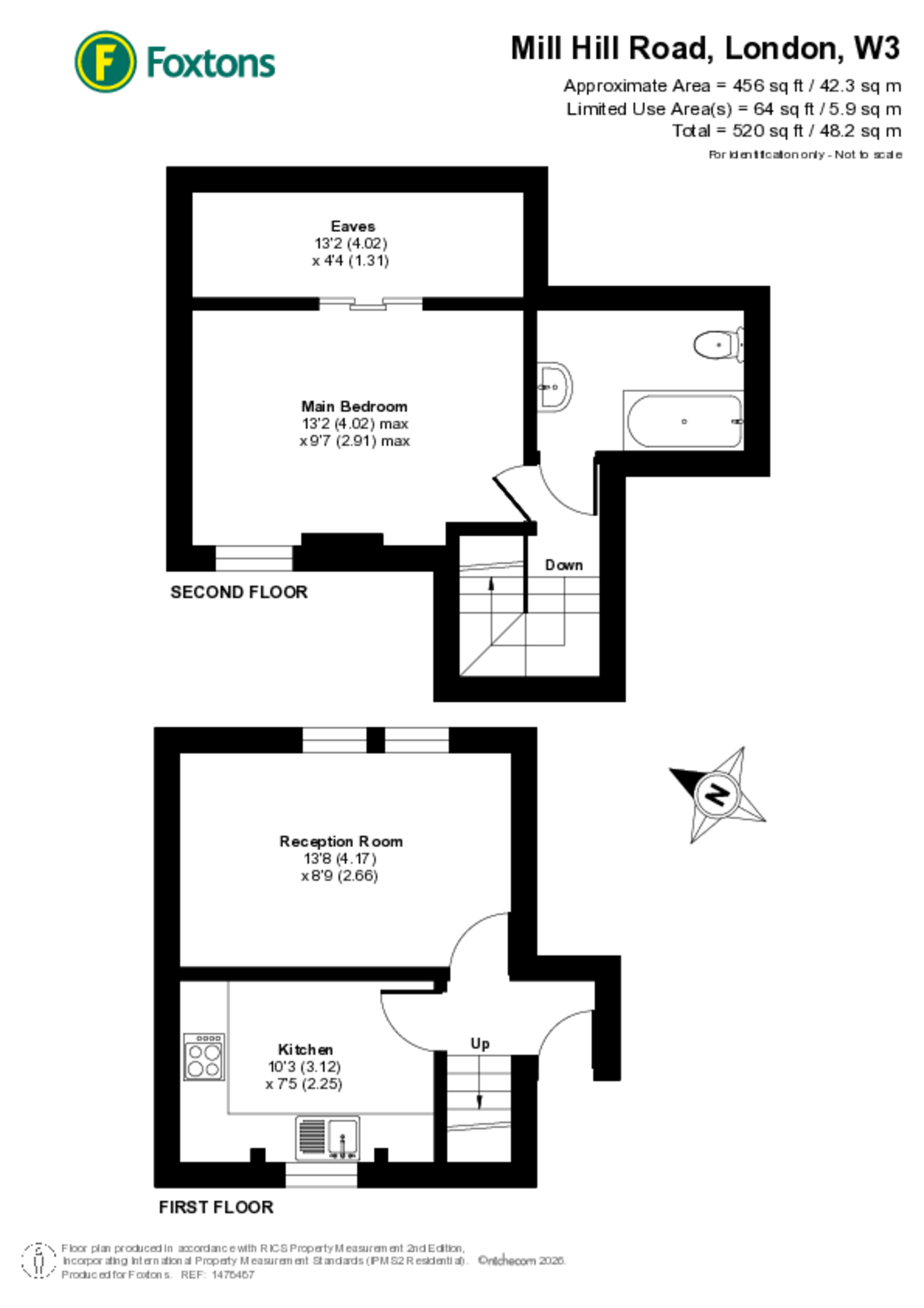 Mill Hill Road, Acton floorplan