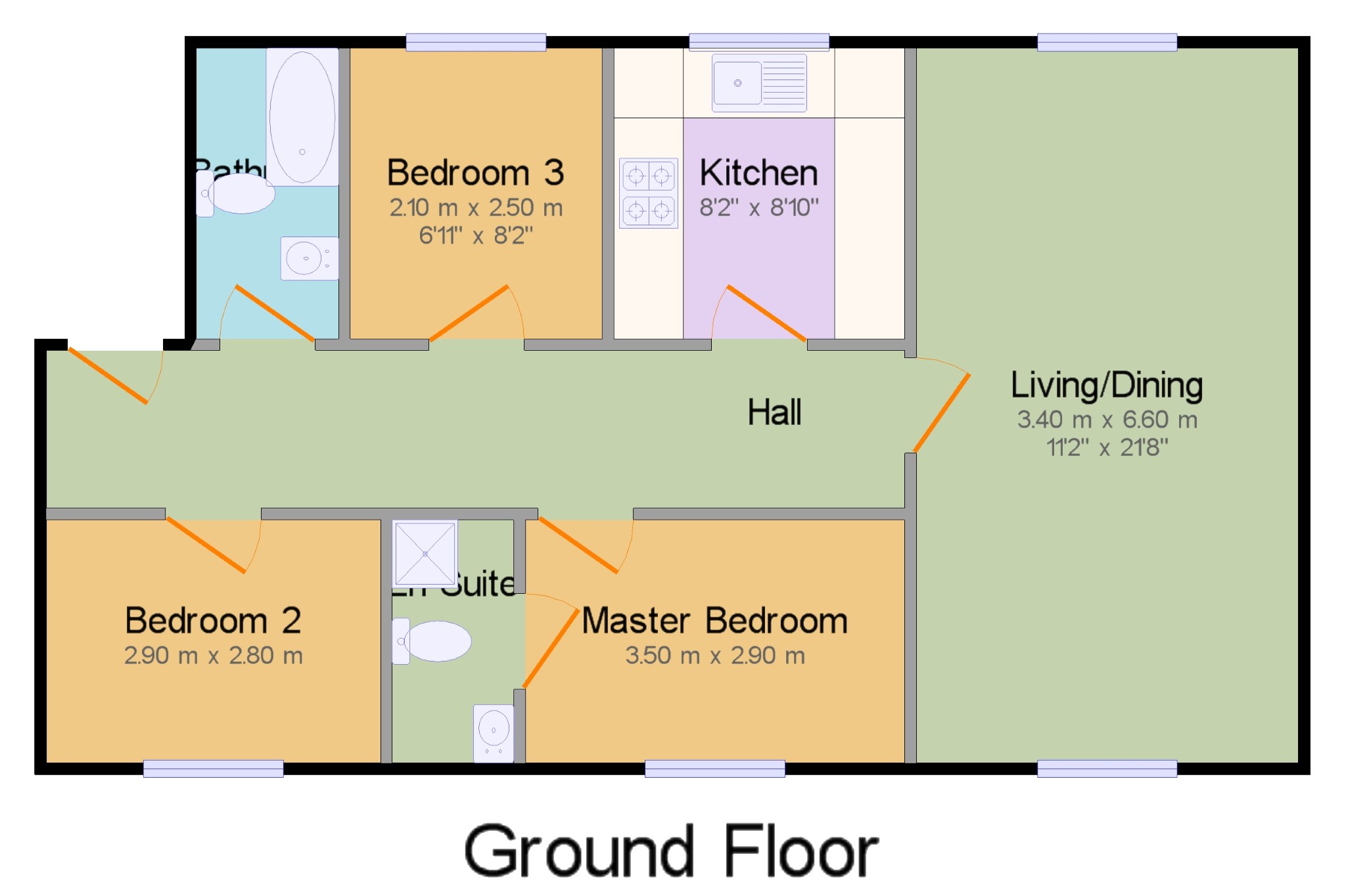 3 Bedrooms Flat for sale in Meyrick House, Courthouse Road, Tetbury GL8