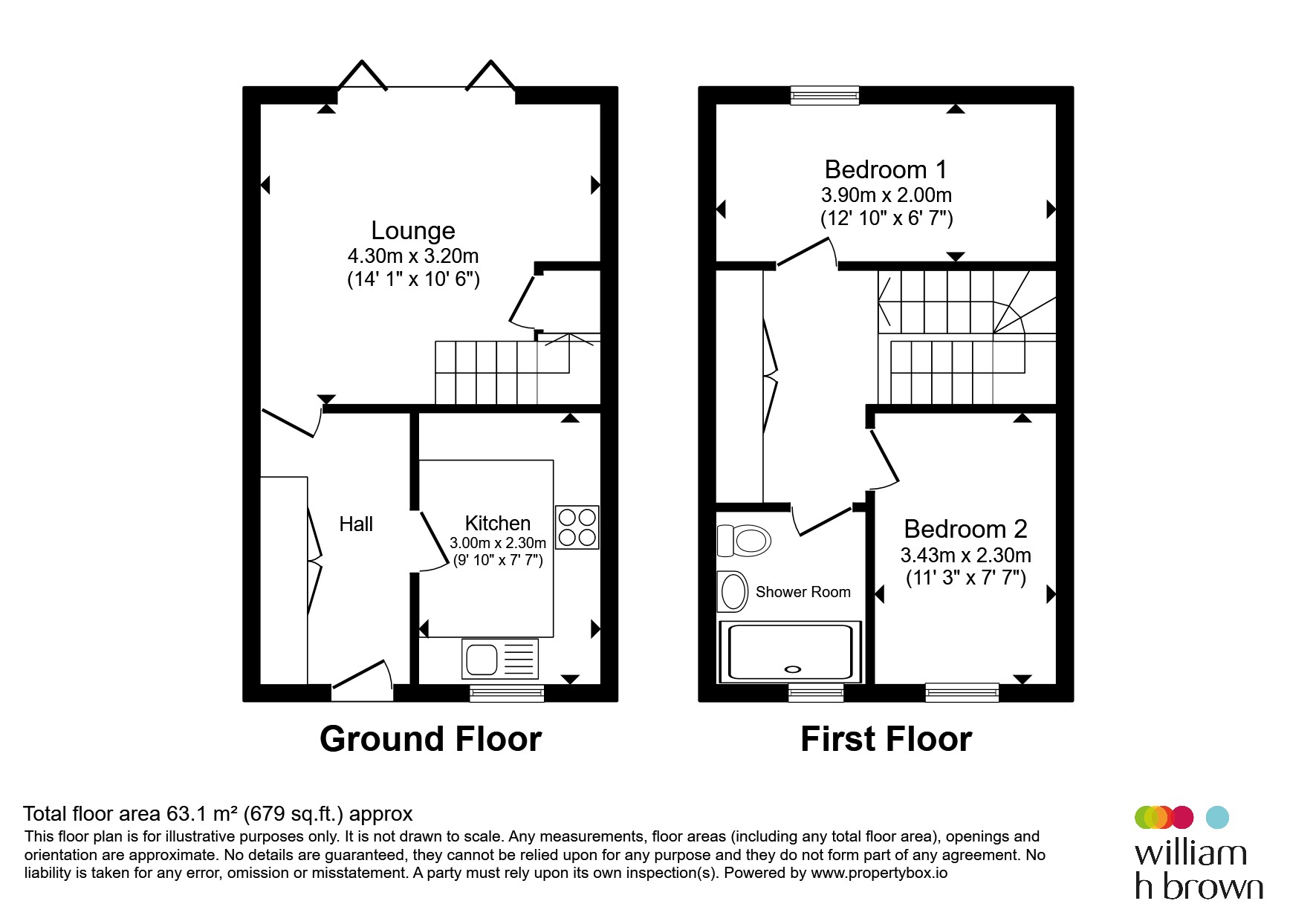 27, St. Giles Court, St. Giles Lane, Thetford floorplan
