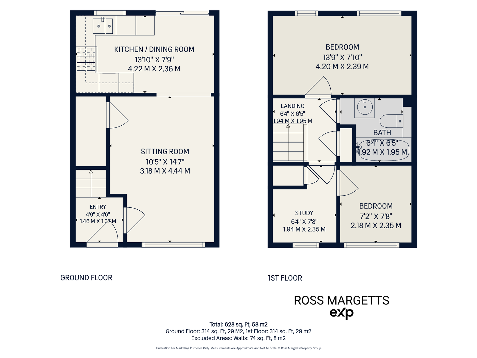 6, Nyes Lane, Horsham floorplan