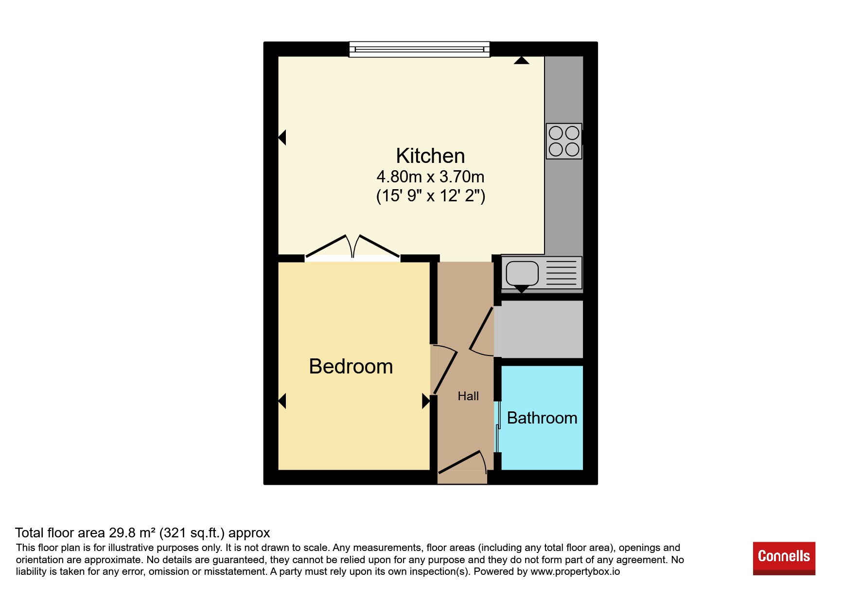 Flat 1, Rodney Court, Anson Drive, Southampton floorplan