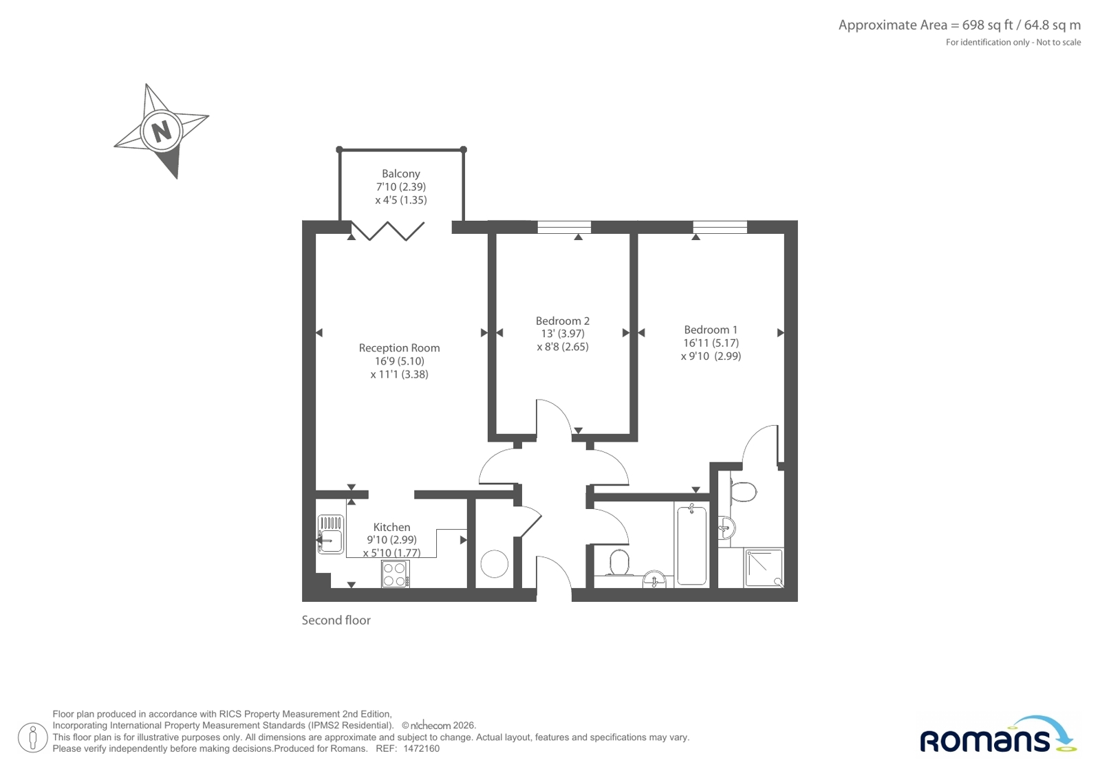 169, Kelvin Gate, Bracknell floorplan