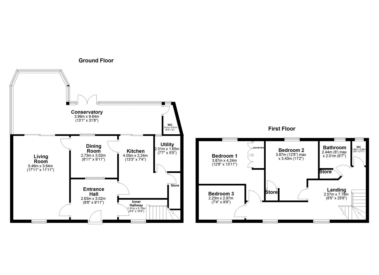 17, High Street, Stanion floorplan