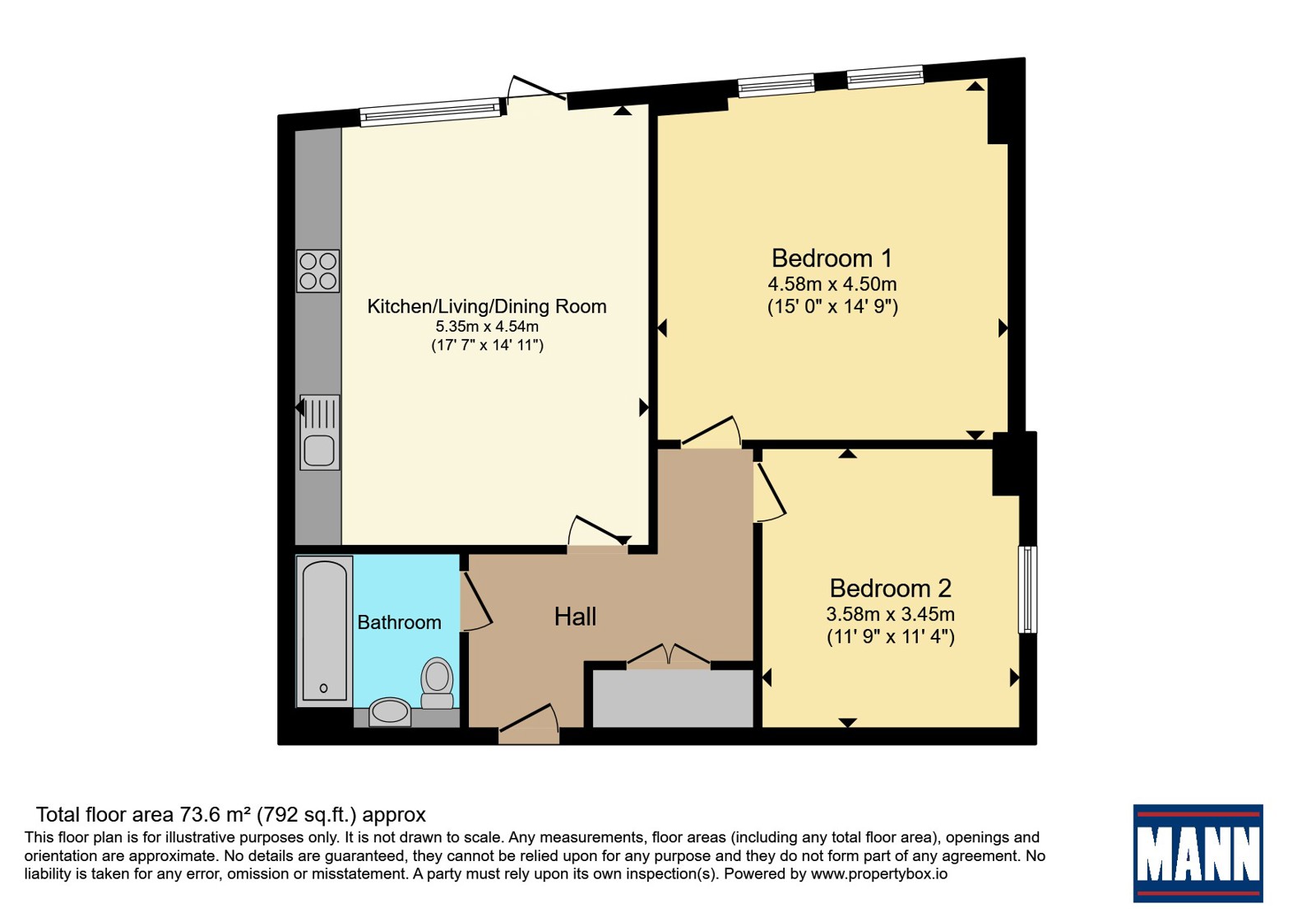 27, Vauxhall Place, Kent floorplan