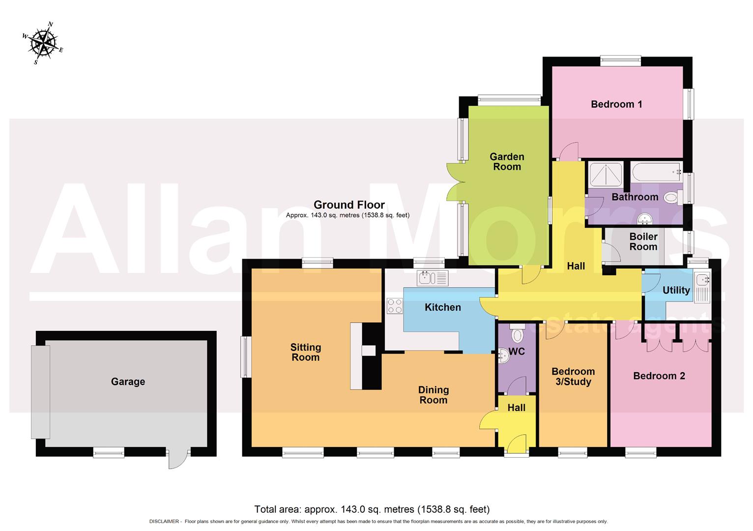The Briar, Crews Hill Court, Worcester floorplan