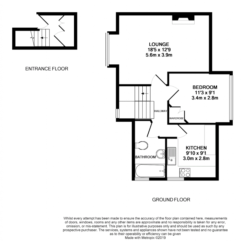 1 Bedrooms Flat for sale in York Crescent, Aldershot GU11