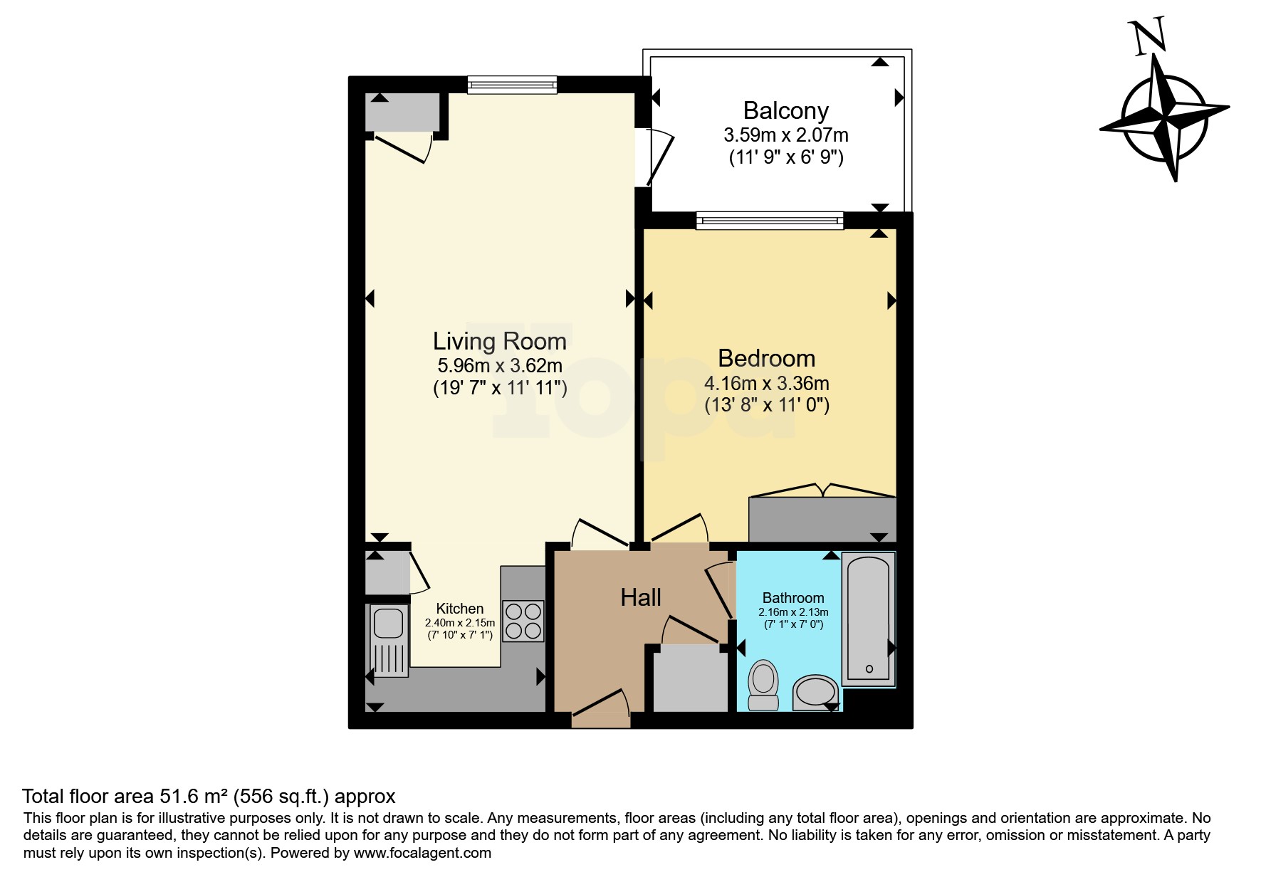 36 Heron Court, Castle Hill Drive, Swanscombe floorplan