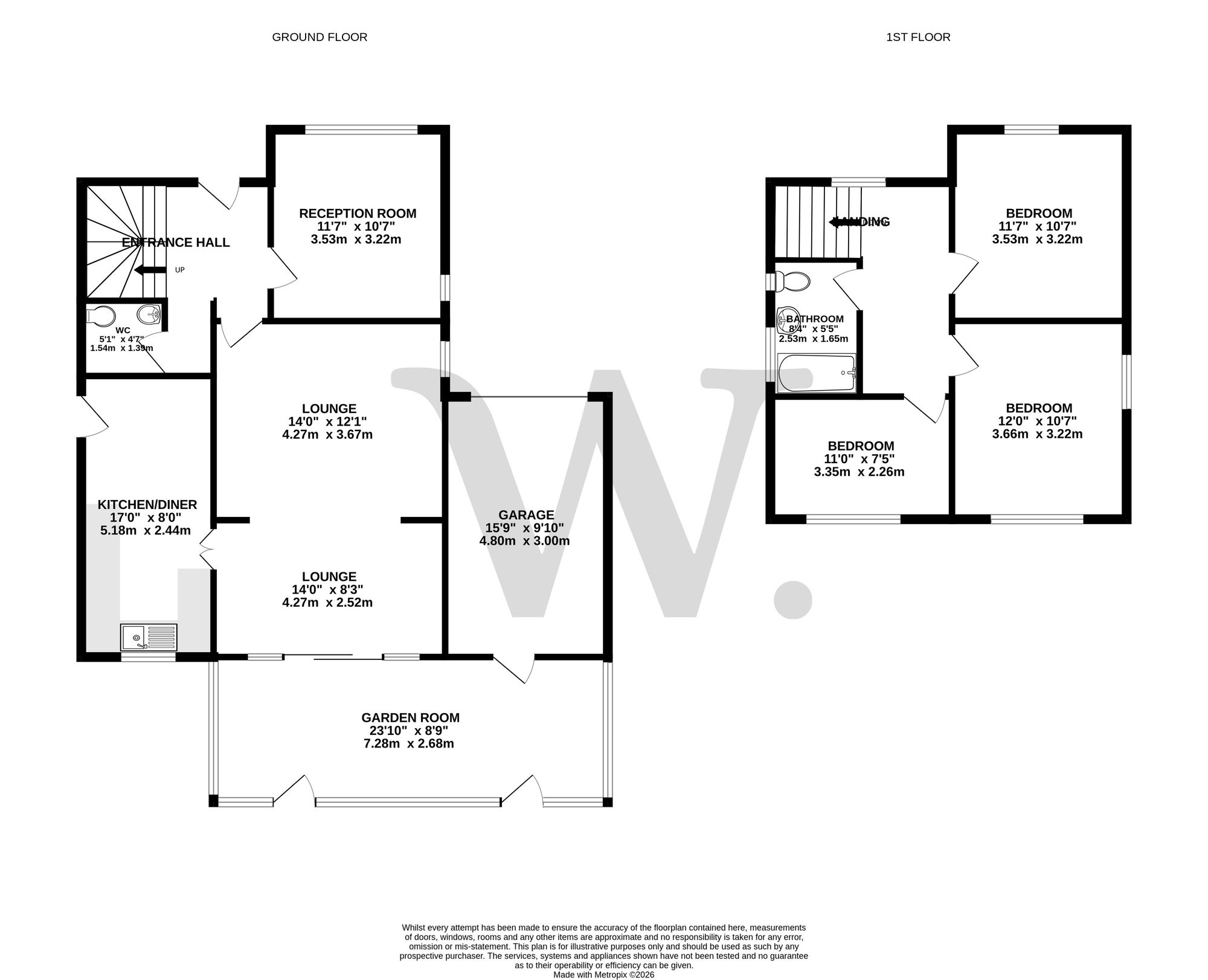 143 Christchurch Road, Norwich floorplan
