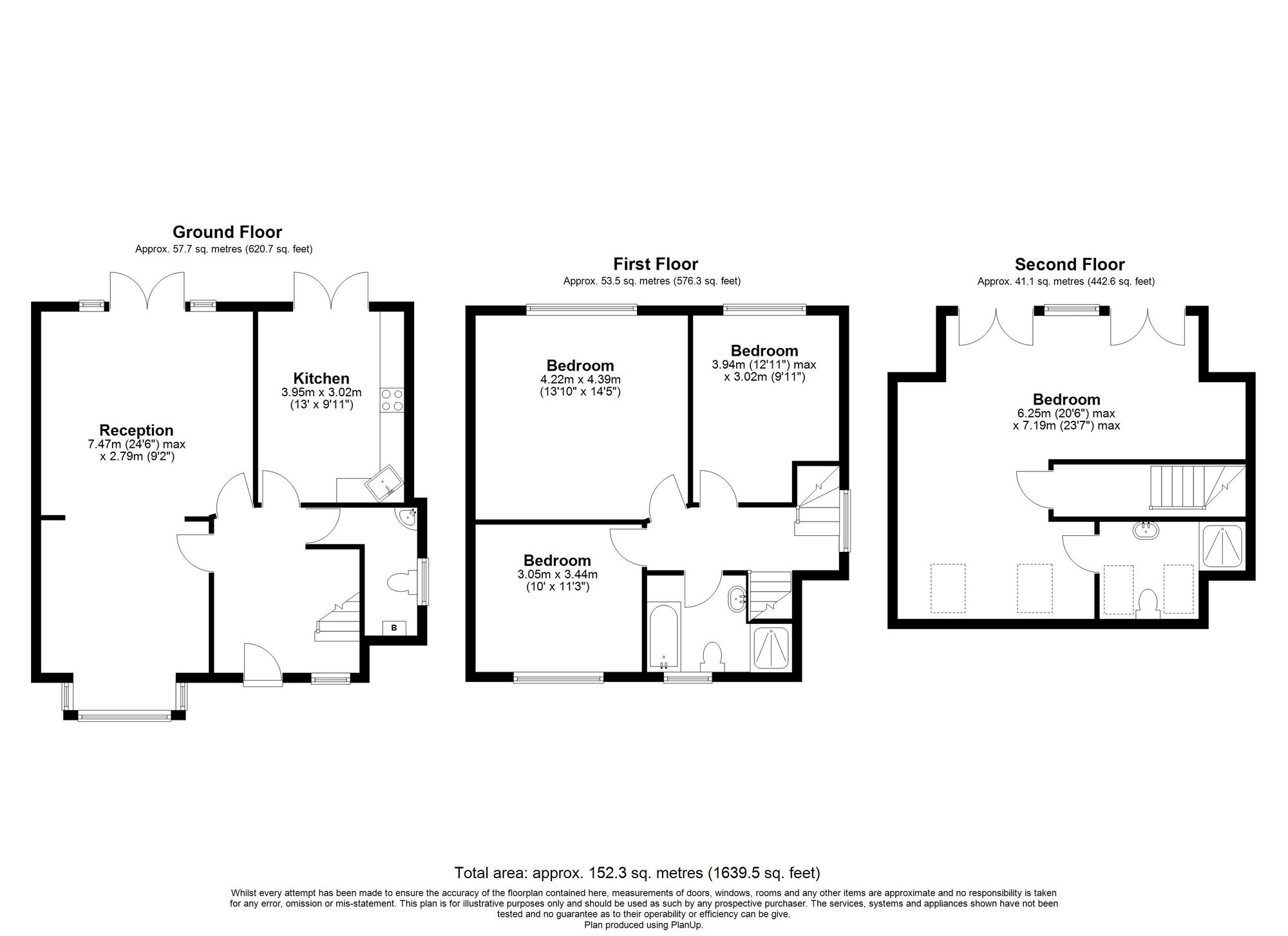 22 The Square, Ilford floorplan