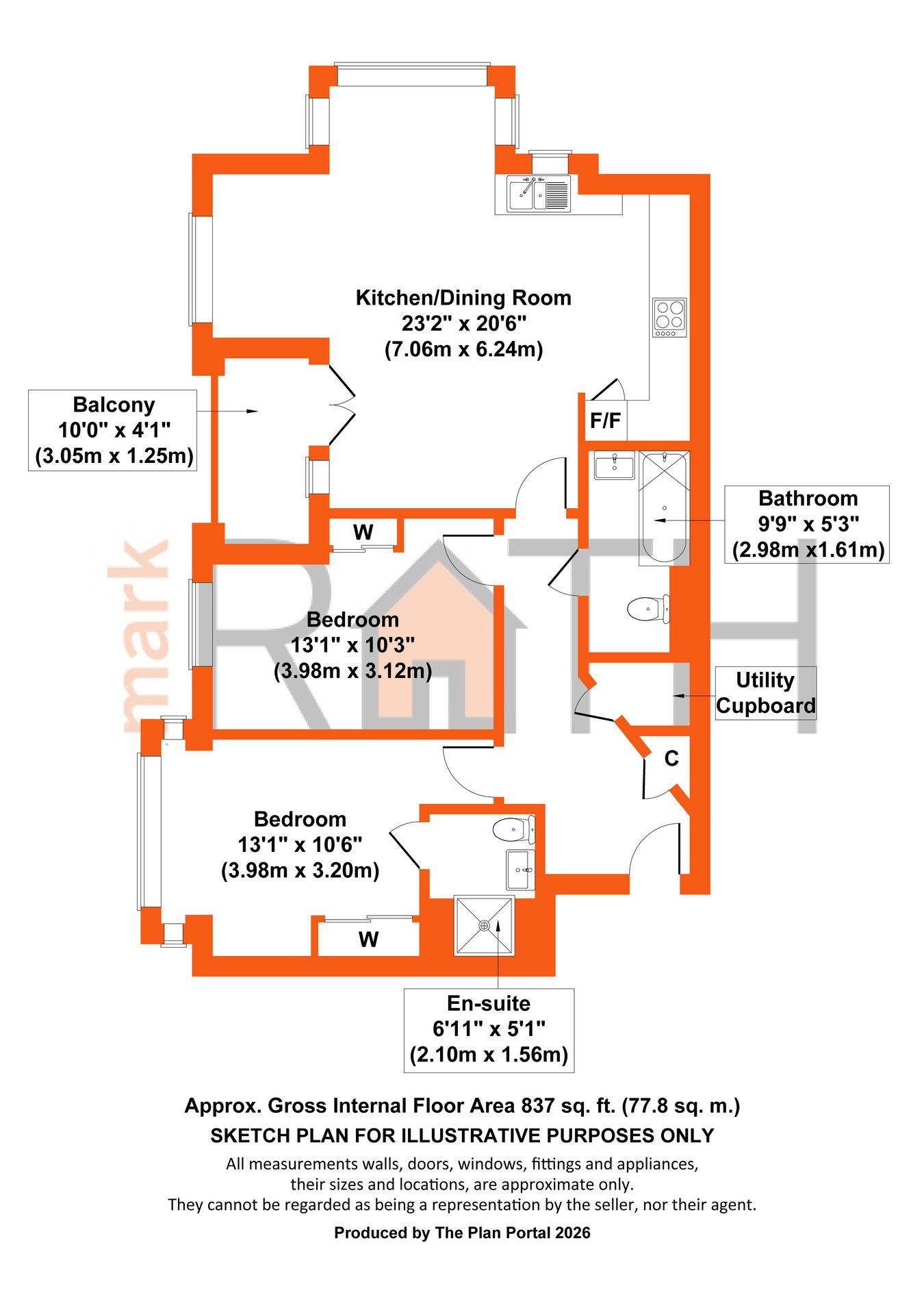 Biscoe Way, Wokingham floorplan