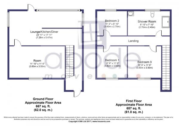 3 Bedrooms Terraced house to rent in Kennet Drive, Bletchley, Milton Keynes MK3