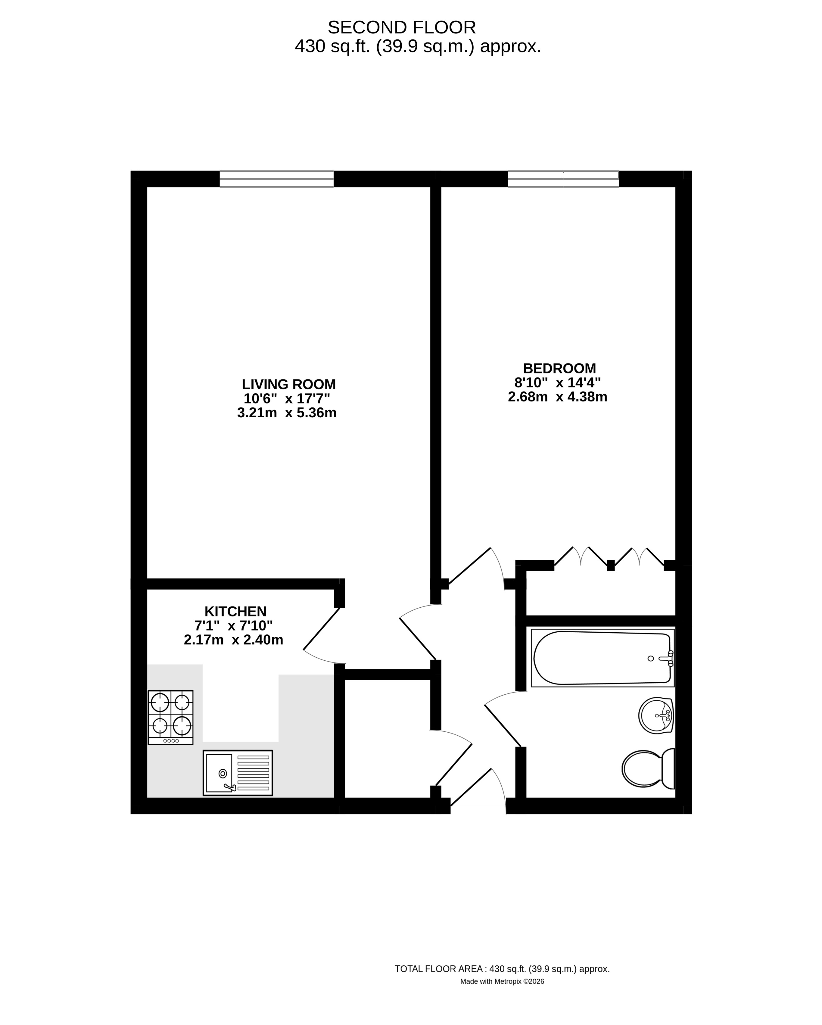 26, Providence Place, Farnham floorplan
