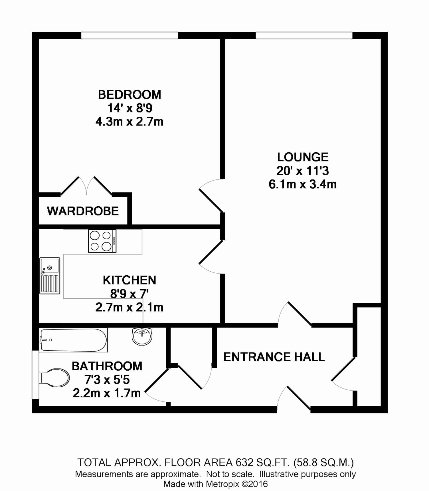 Orchard Road, Bromley floorplan
