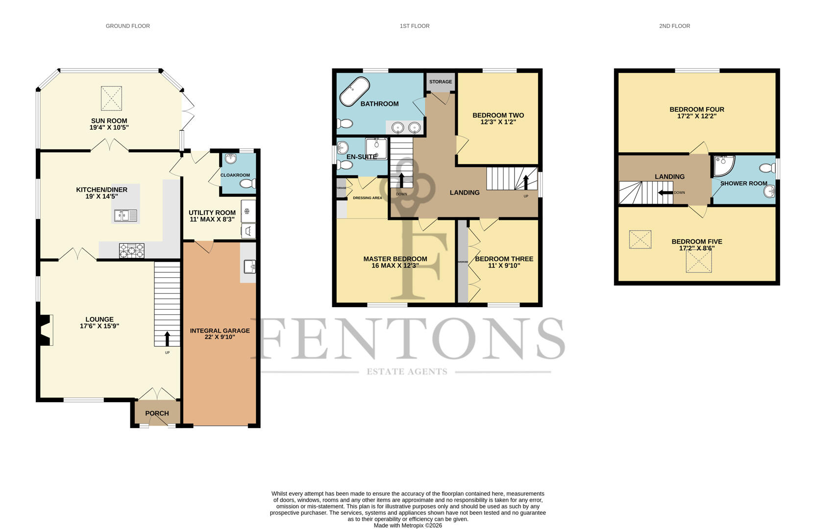 72, Walton Road, Frinton-on-Sea floorplan