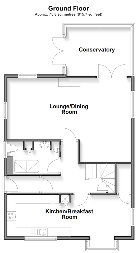 Cranleigh Gardens, Cowes floorplan