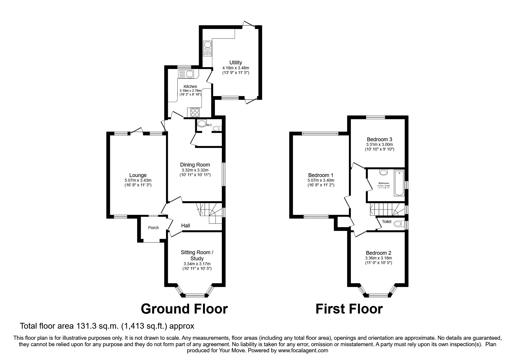 59, Pennhouse Avenue, West Midlands floorplan