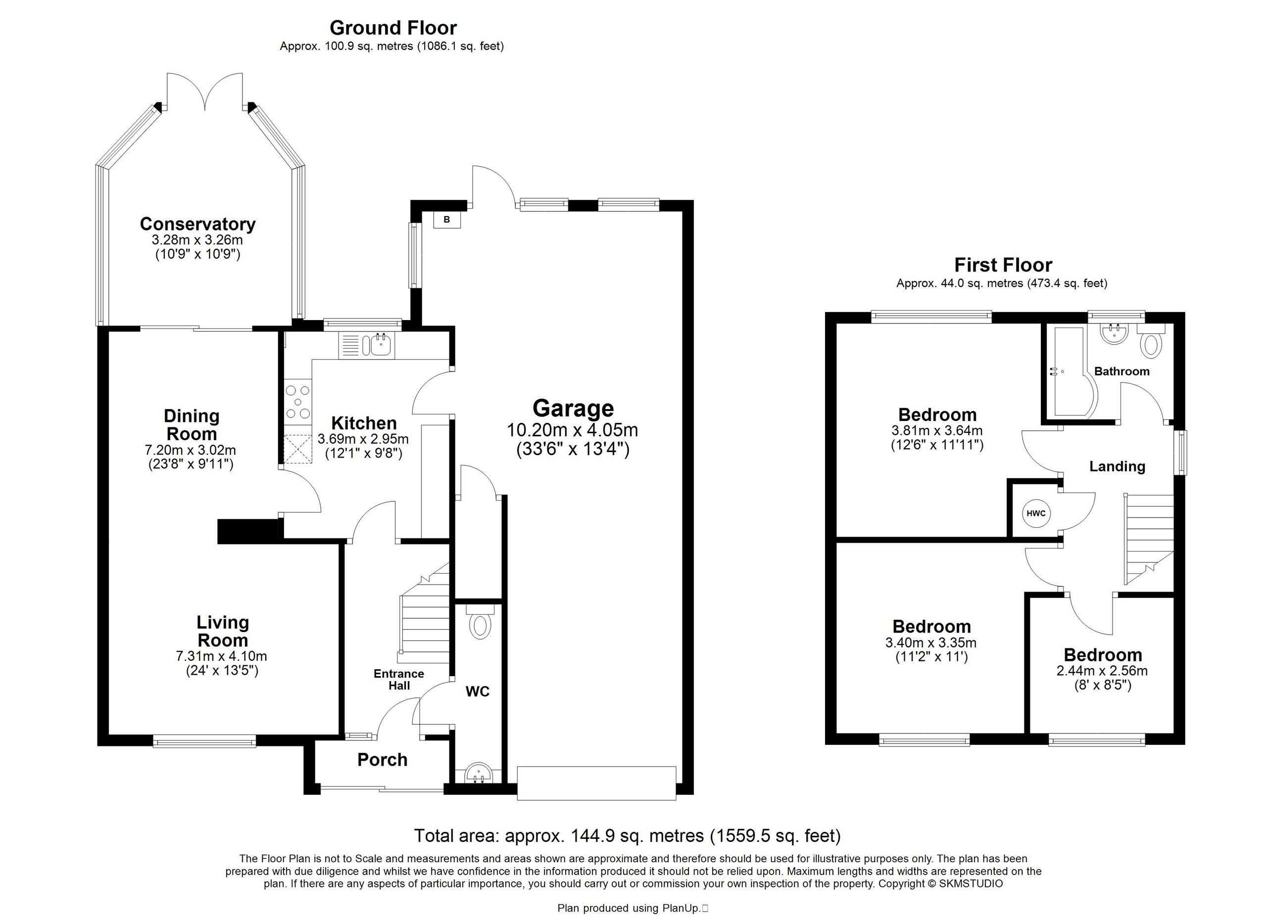 30 Langdon Avenue, Aylesbury floorplan