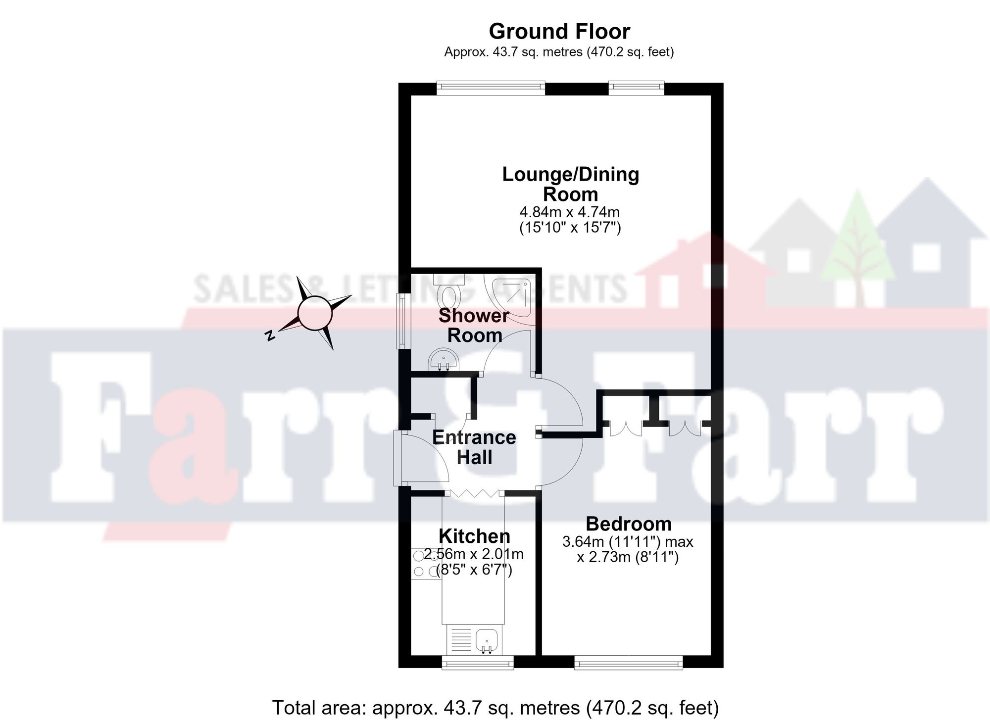 32 Little Walk, Gloucester floorplan