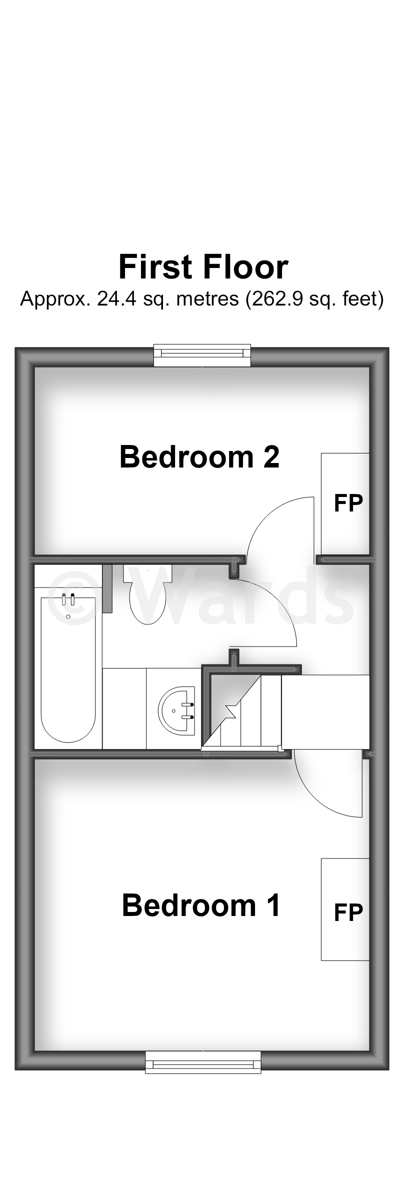 13, Claremont Gardens, Ramsgate floorplan