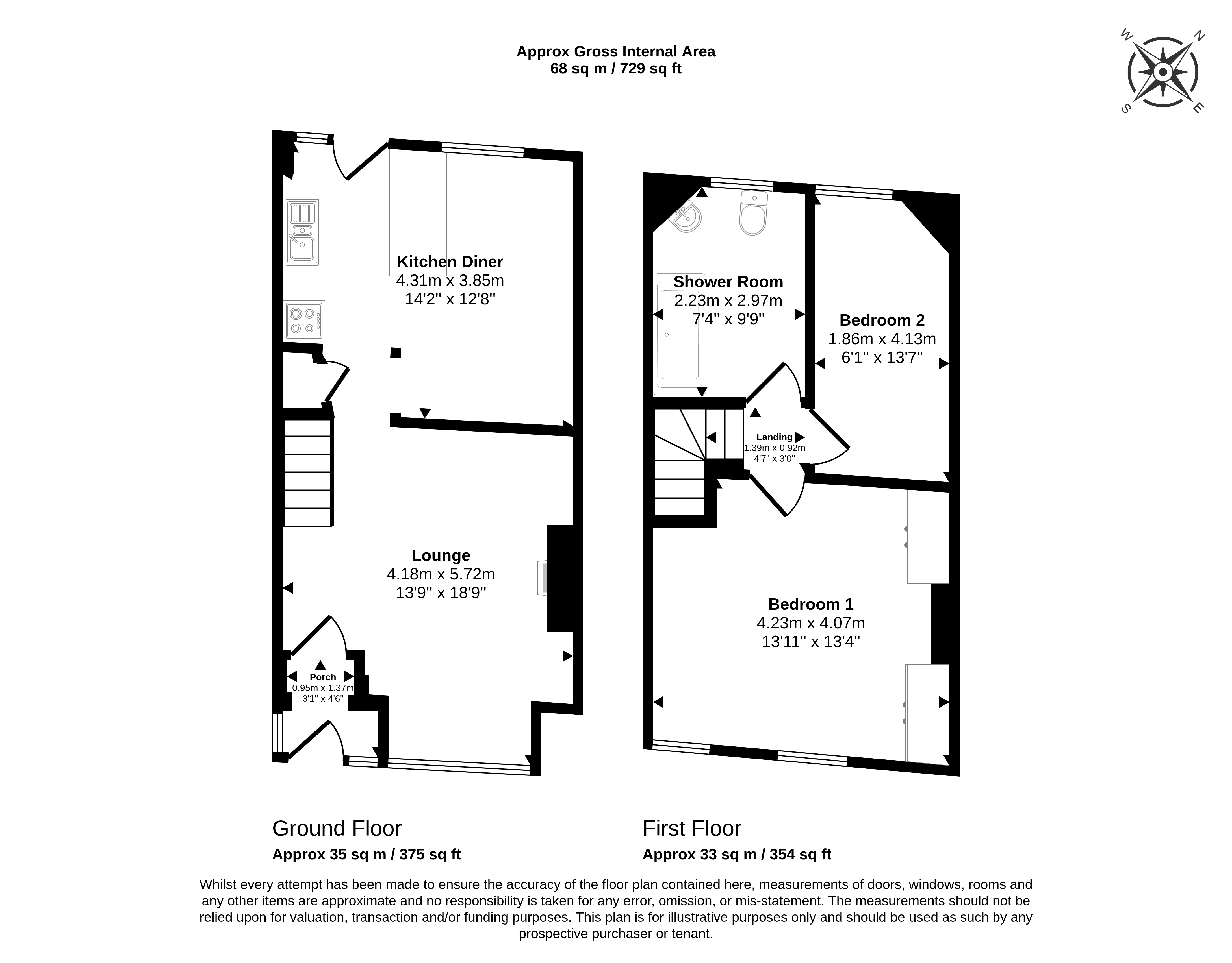 34, Churchfields Road, Beckenham floorplan