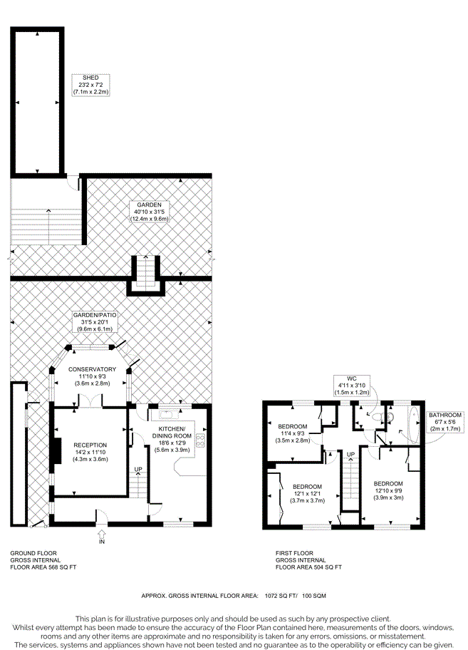 35, Hicks farm Rise, High Wycombe floorplan
