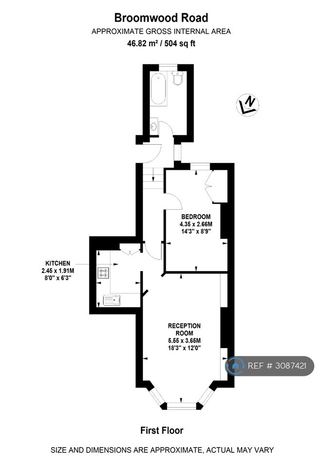 Battersea, London floorplan