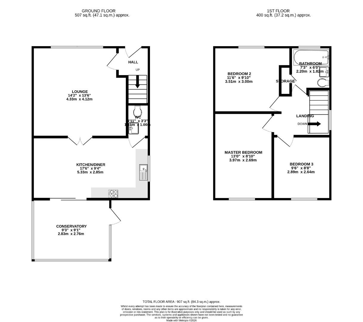 5, Ringwood Avenue, Manchester floorplan