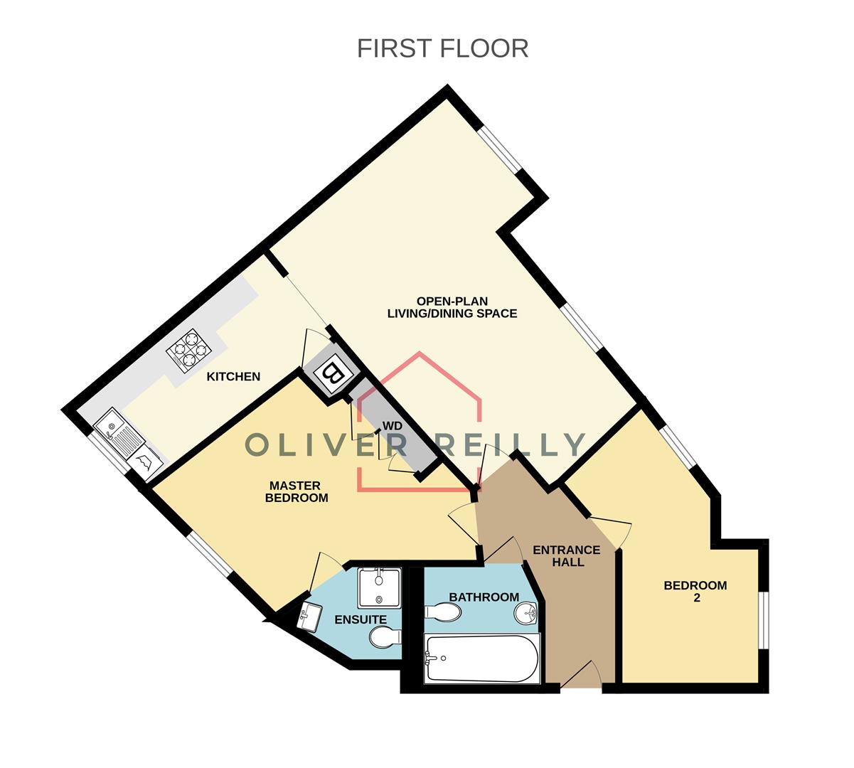 10, Hercules Drive, Newark floorplan