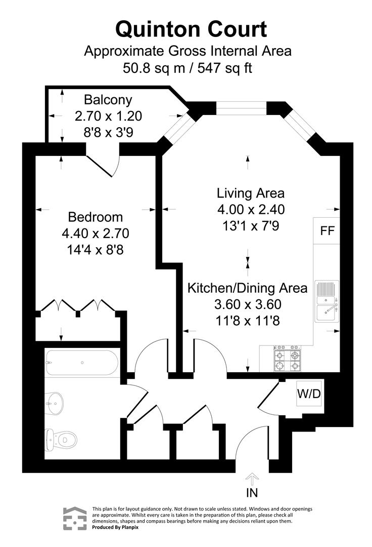 Flat 26a, 100, London Road, Sevenoaks floorplan