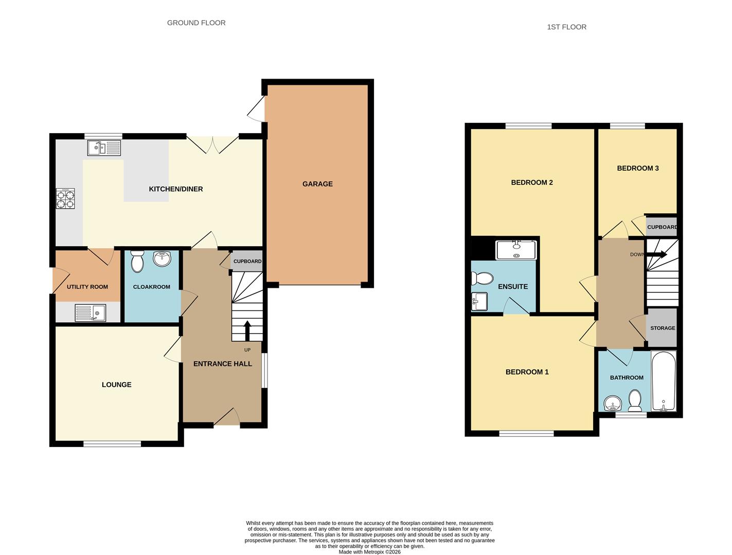 8, Foggintor Grove, Tavistock floorplan