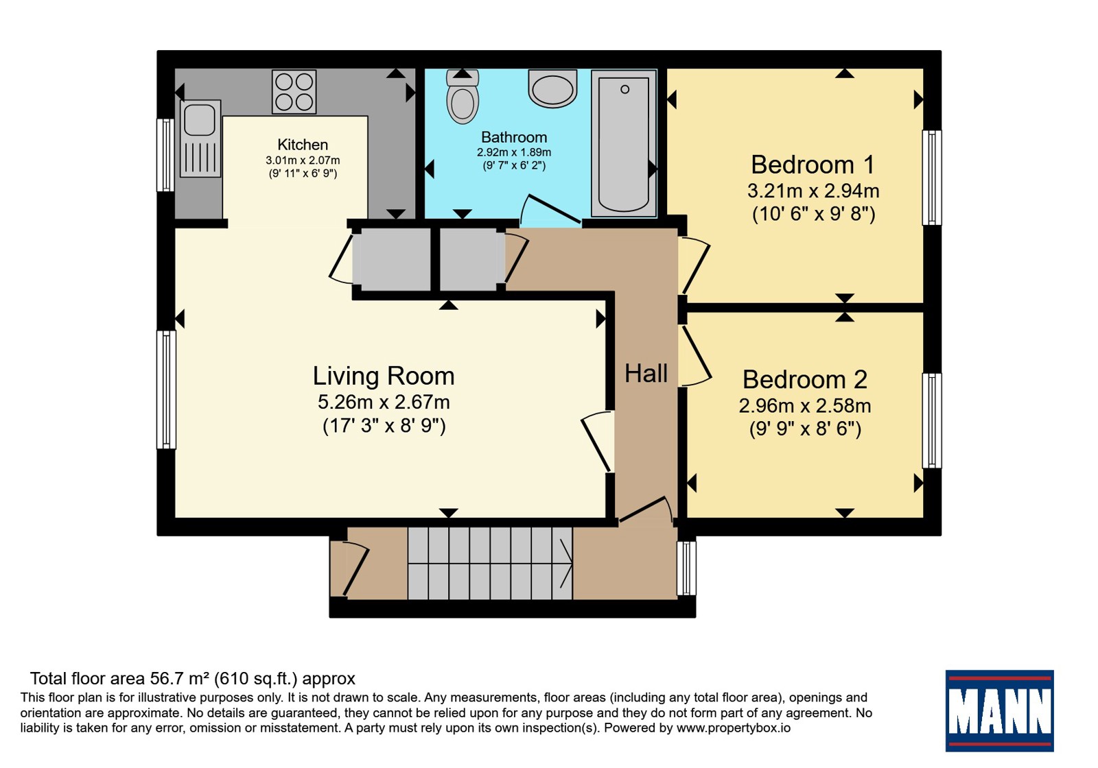 46b,, Essetford Road, Kent floorplan